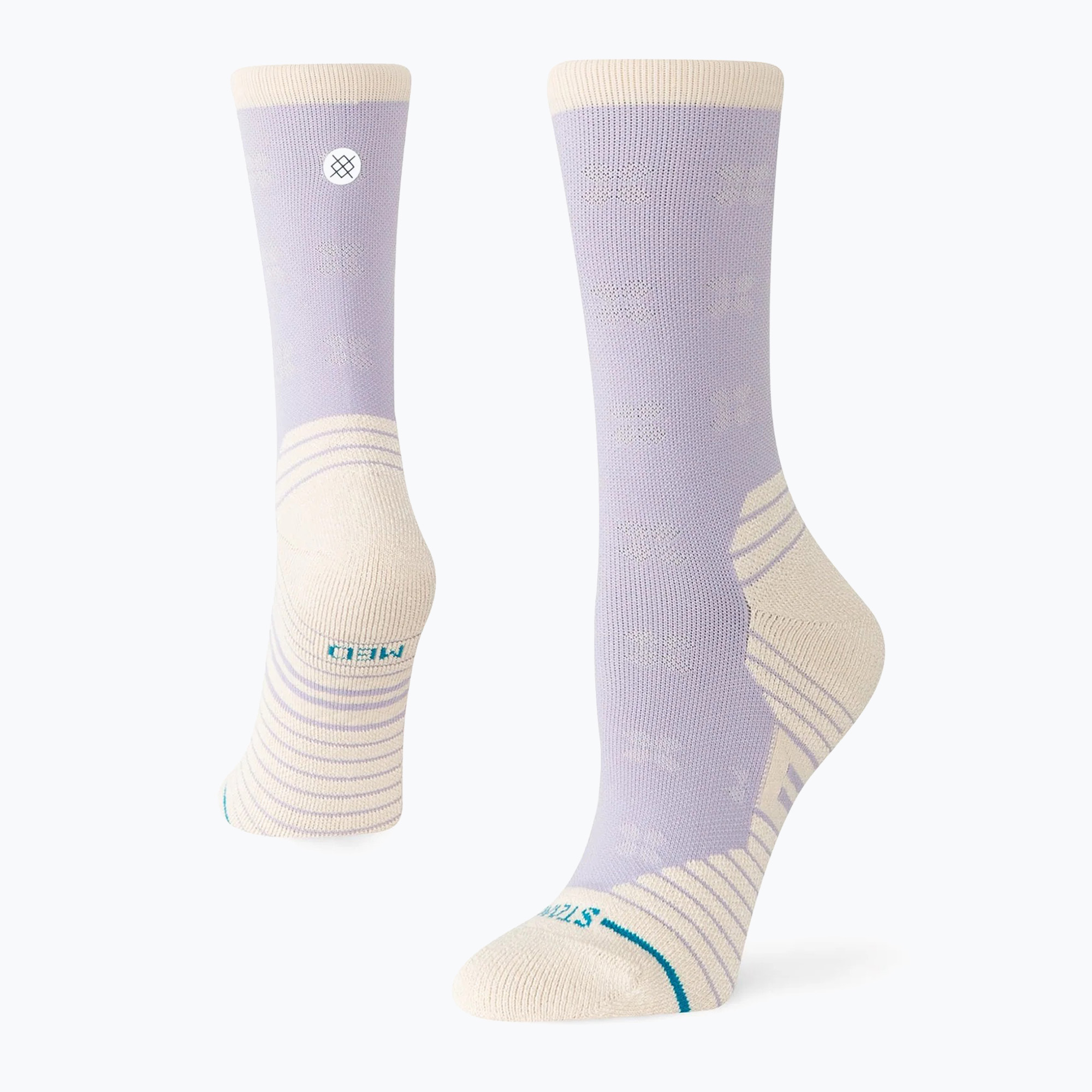 Чорапи Stance Latta Mid Crew lilac