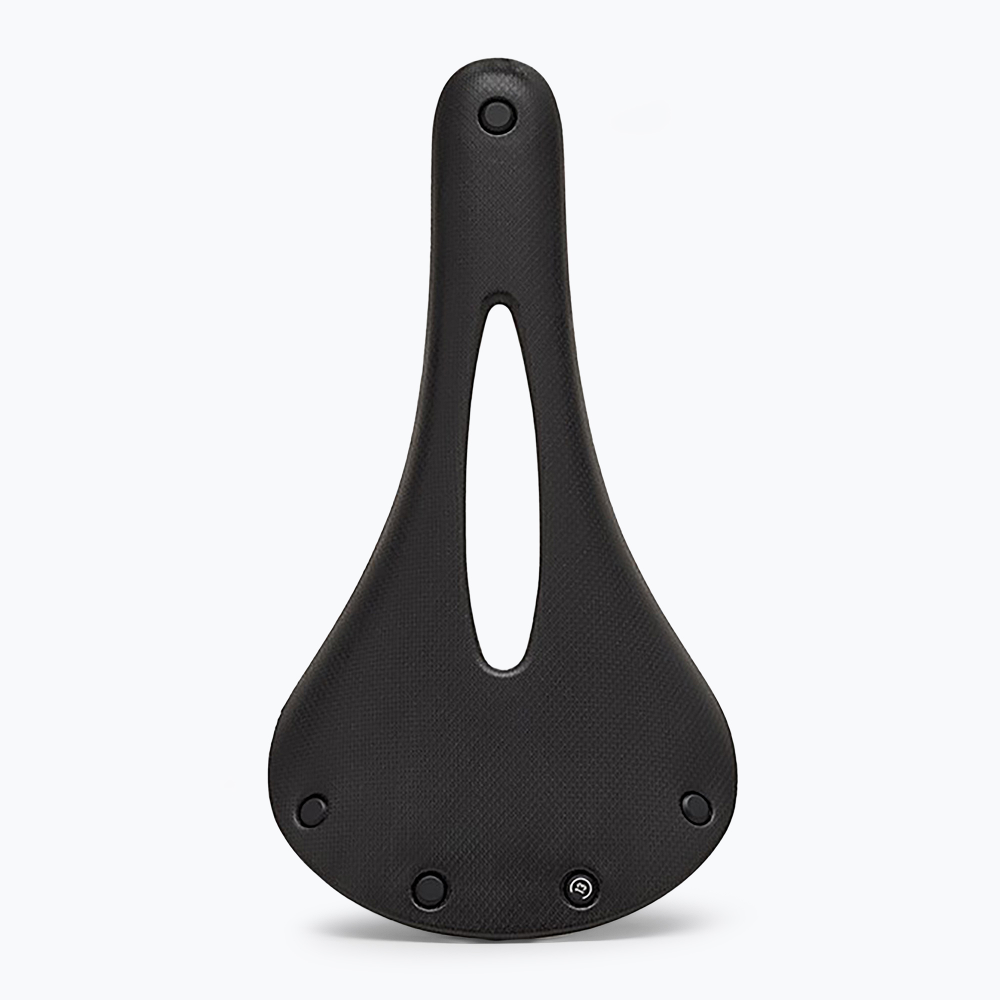 Brooks England C13 Carved black bicycle saddle (275 x 158 x 55 mm)