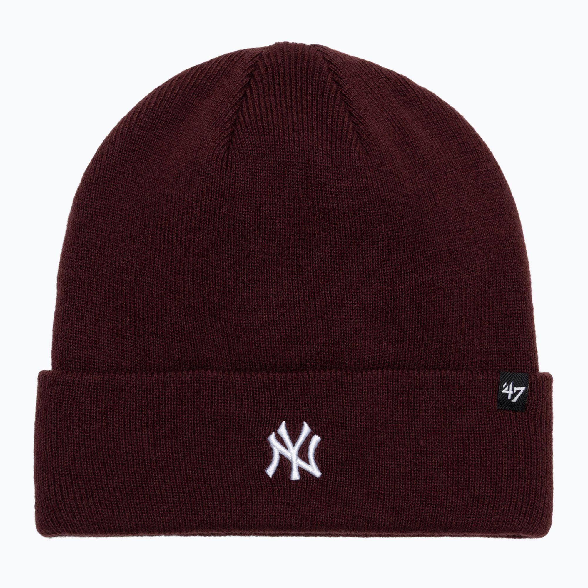 Zimní čepice 47 Brand MLB New York Yankees Centerfield dark maroon