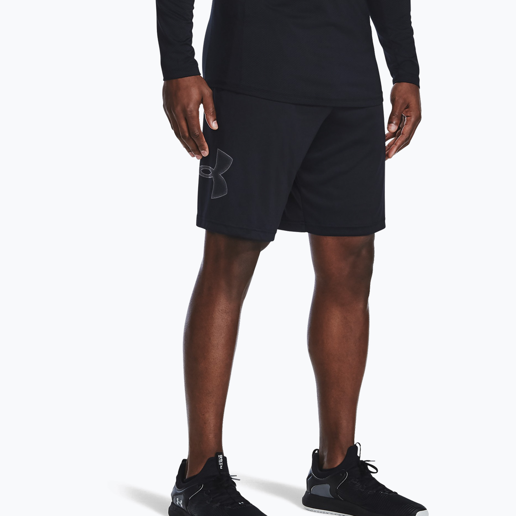 Spodenki treningowe męskie Under Armour Tech Graphic black/graphite 
