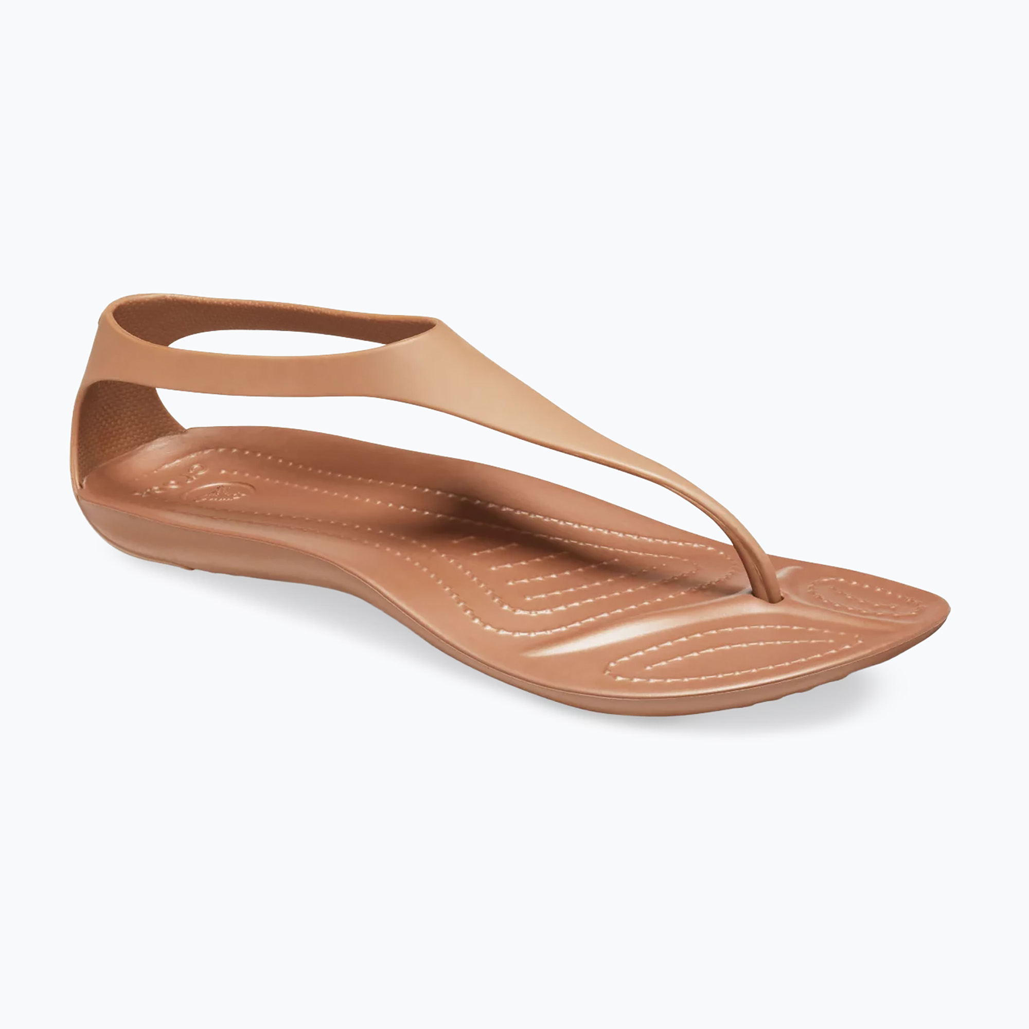 Дамски джапанки Crocs Sexi Flip bronze