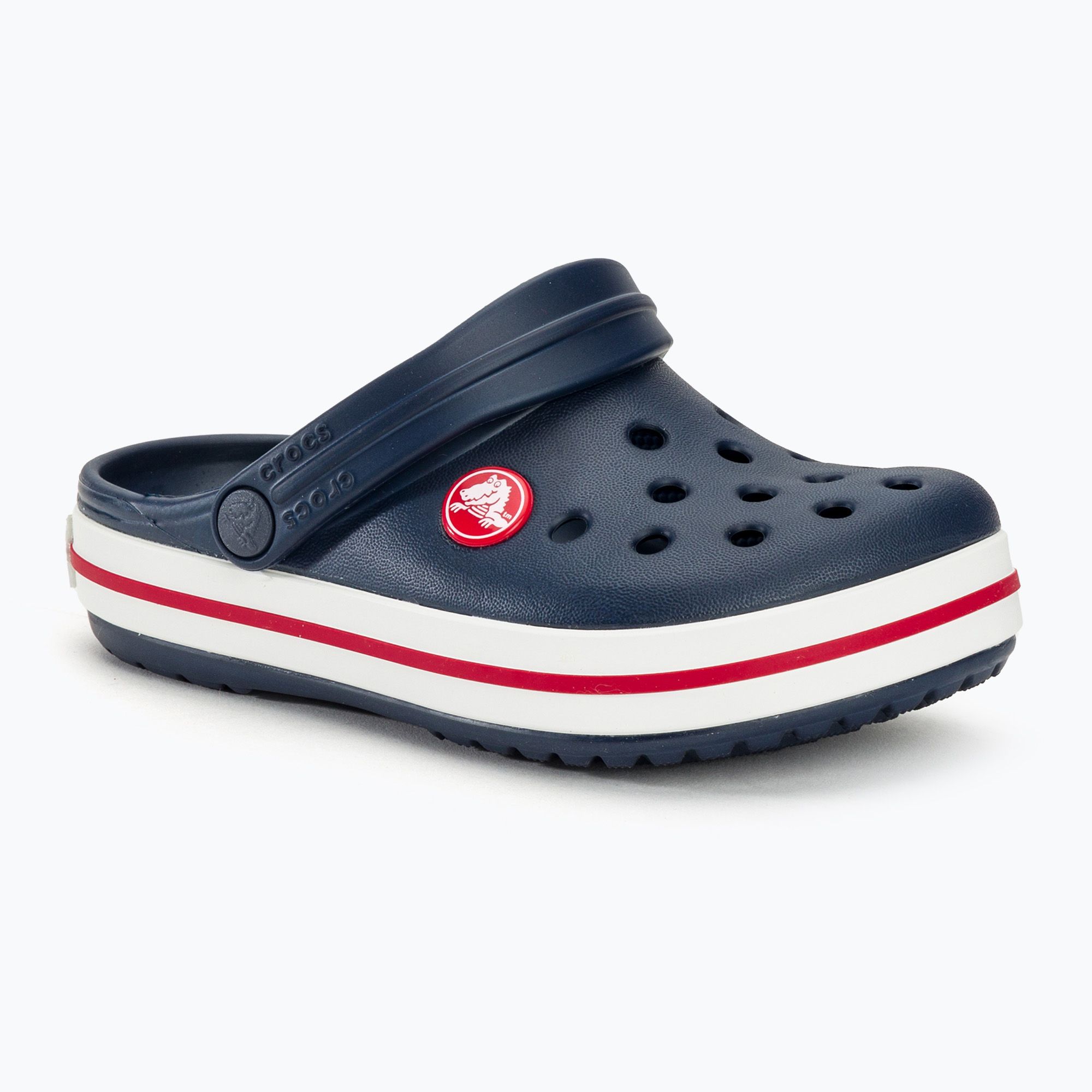 Klapki dziecięce Crocs Crocband Clog Toddler  navy/red 