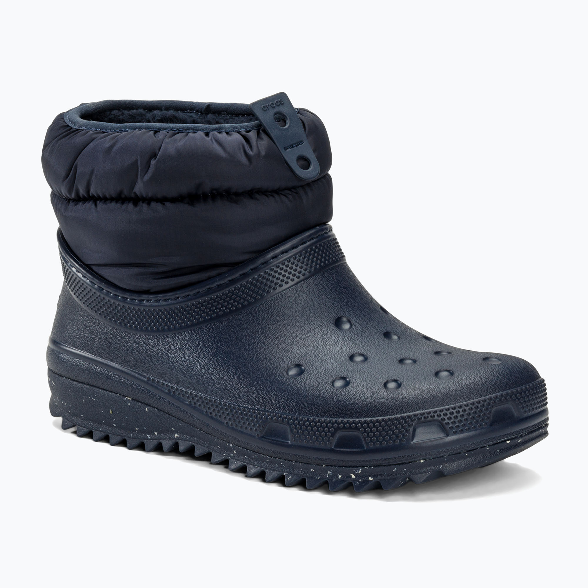 Śniegowce damskie Crocs Classic Neo Puff Shorty navy 