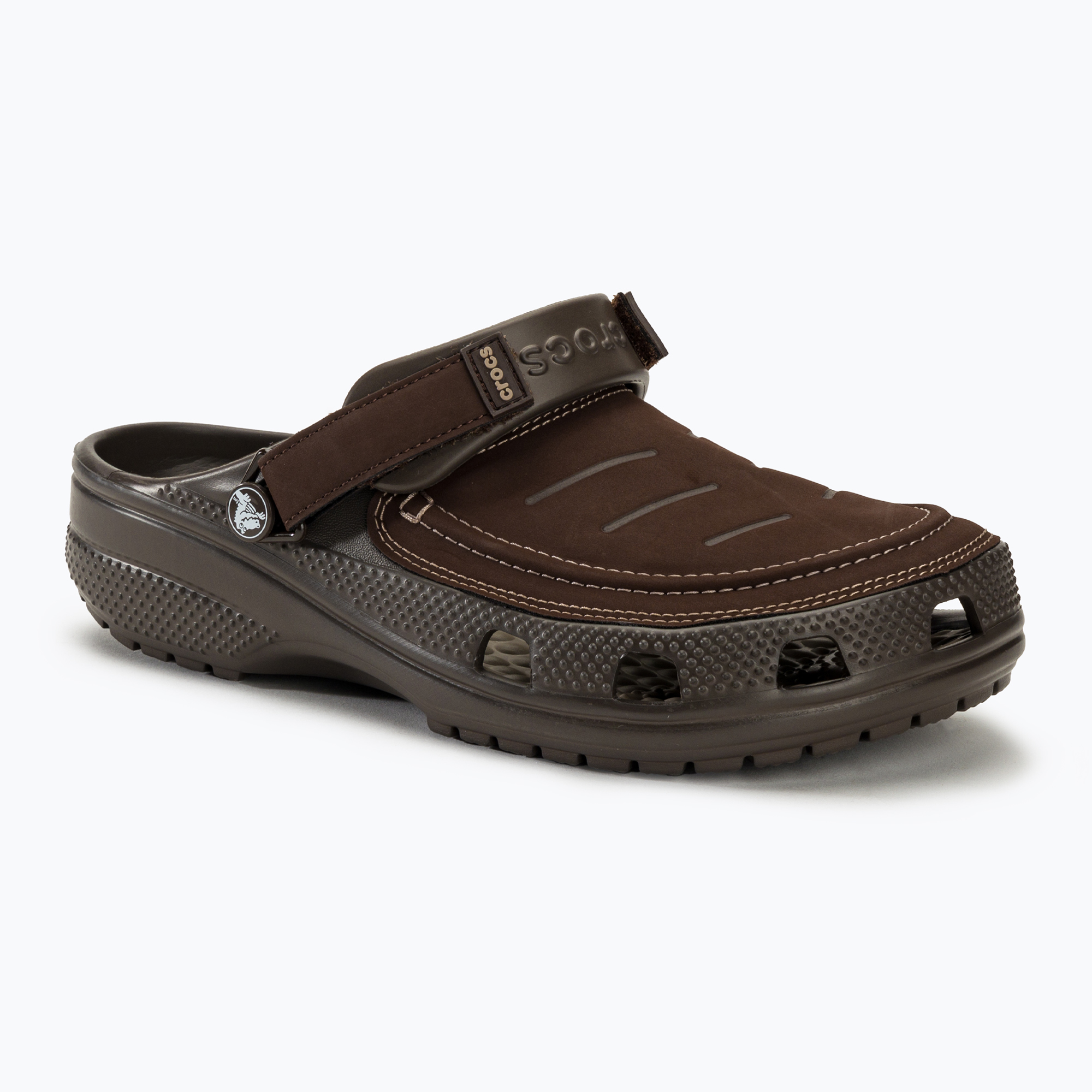 Klapki męskie Crocs Yukon Vista II LR Clog espresso/mushroom 