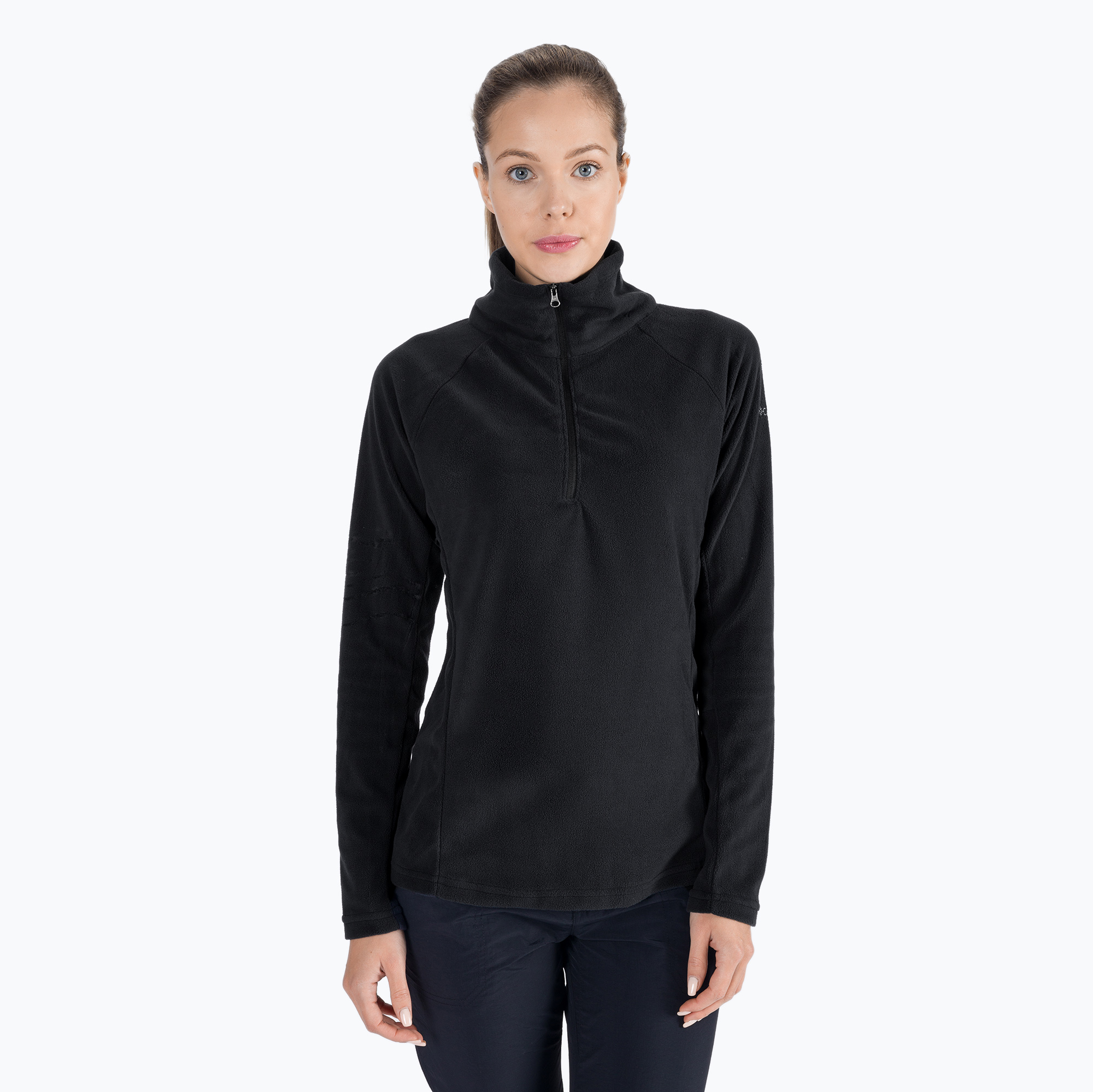 Bluza polarowa damska Columbia Glacial IV 1/2 Zip black 
