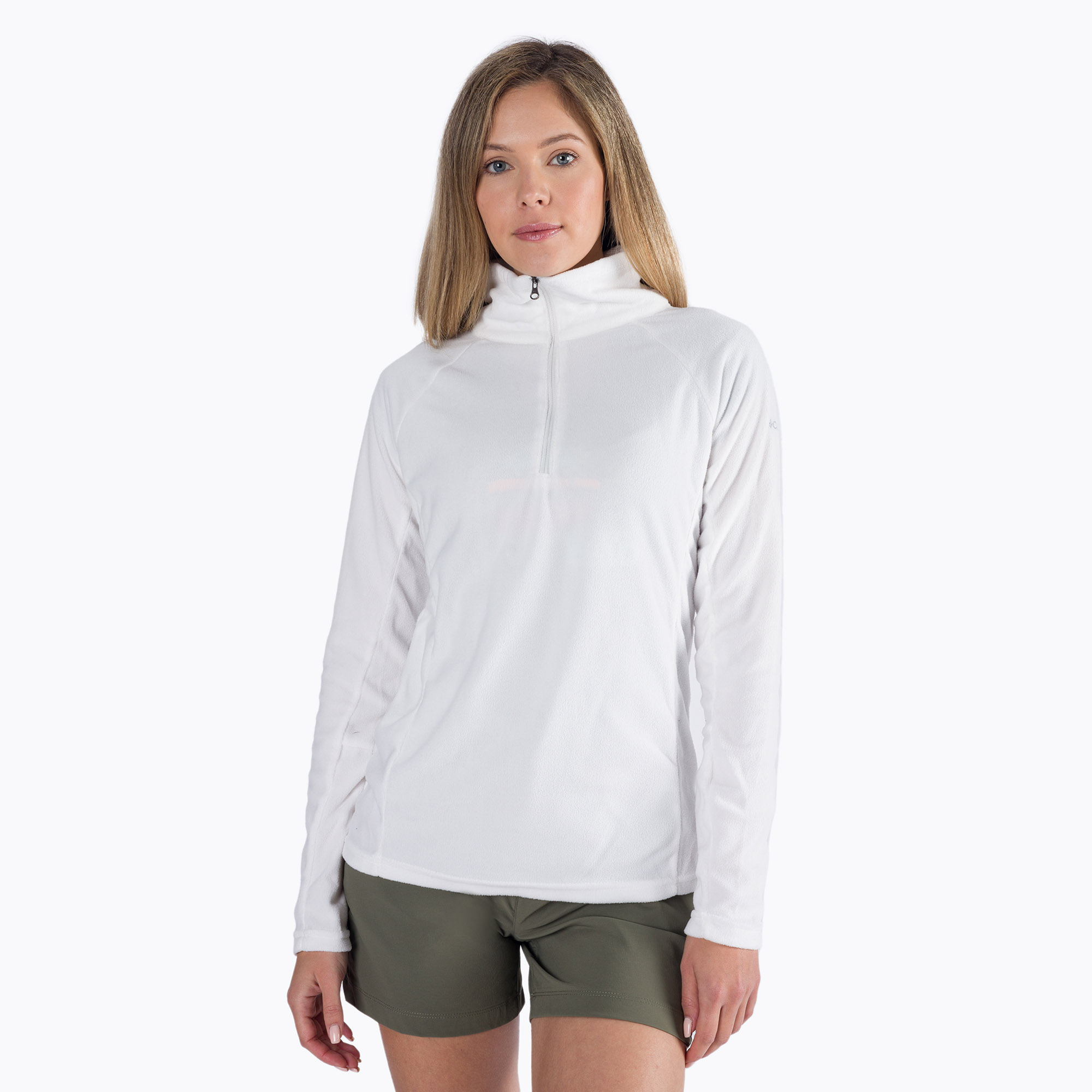 Bluza polarowa damska Columbia Glacial IV 1/2 Zip sea salt 