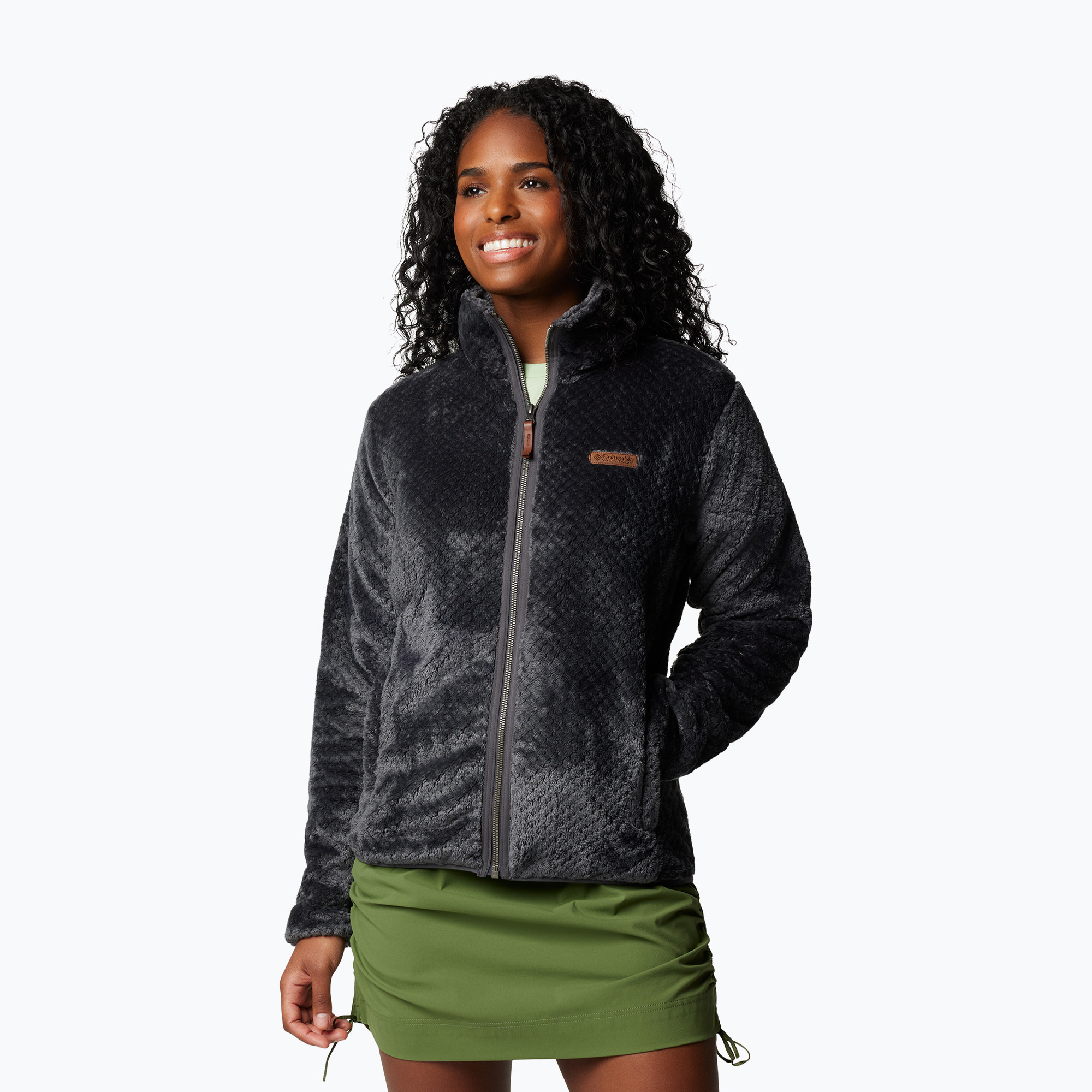 Bluza damska Columbia Fire Side II Sherpa Full Zip shark 