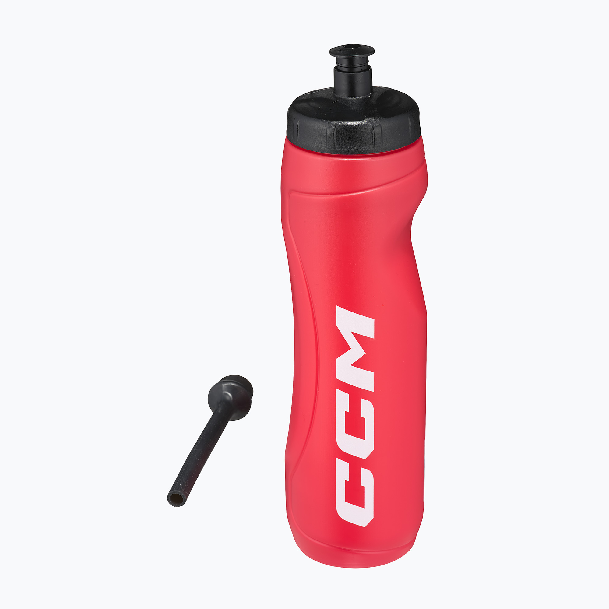 Borraccia con cannuccia CCM 900 ml red (900 Ml) (ACBOTTLE09-RED)