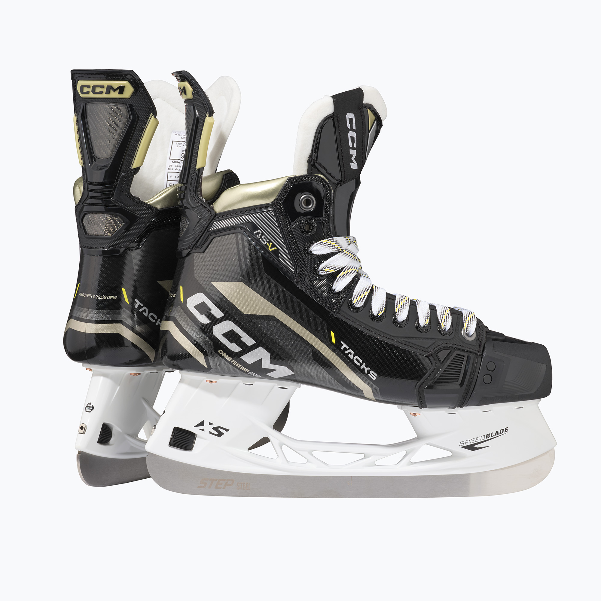 Мъжки хокейни кънки CCM Tacks AS-V SR WIDE black