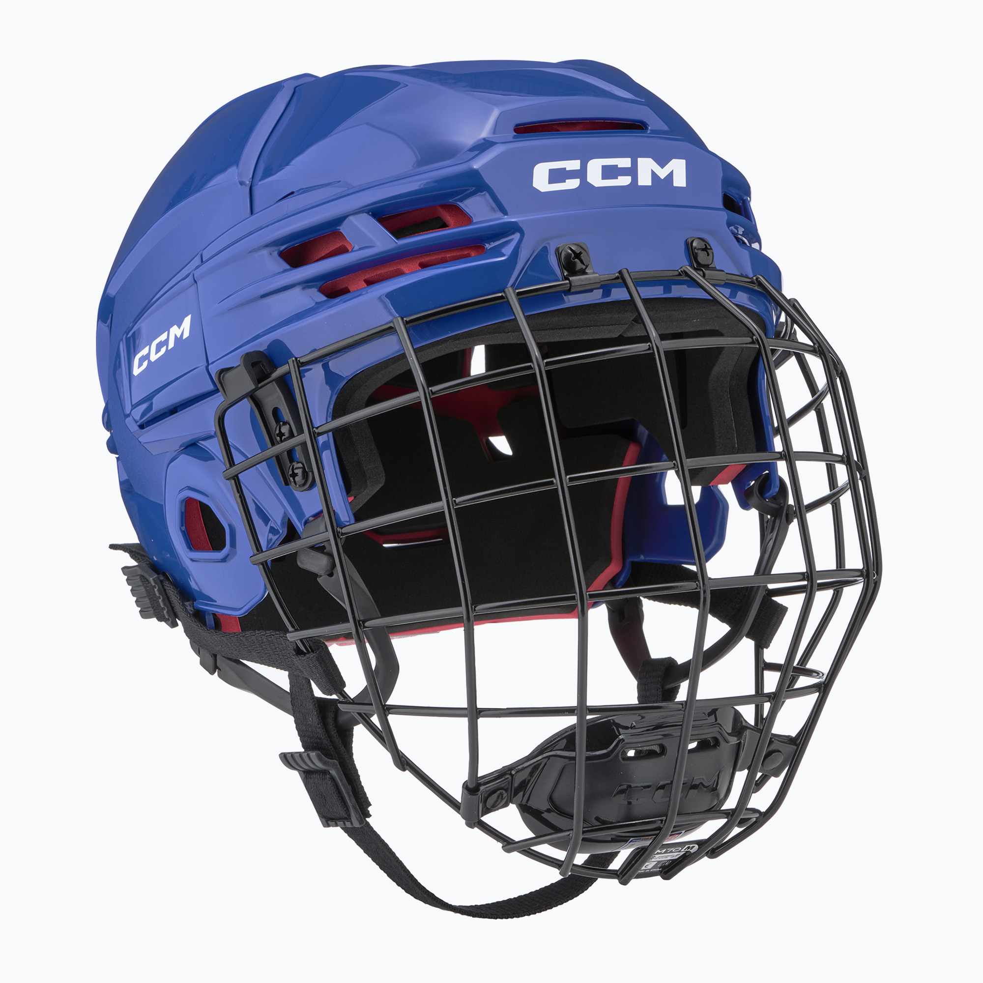 Хокейна каска CCM Tacks 70 Combo royal
