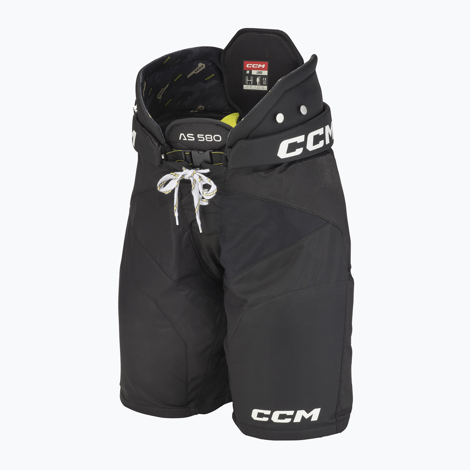 Pantaloni de hochei pentru bărbați CCM Tacks AS-580 SR black (Tacks AS-580 SR HPAS580)