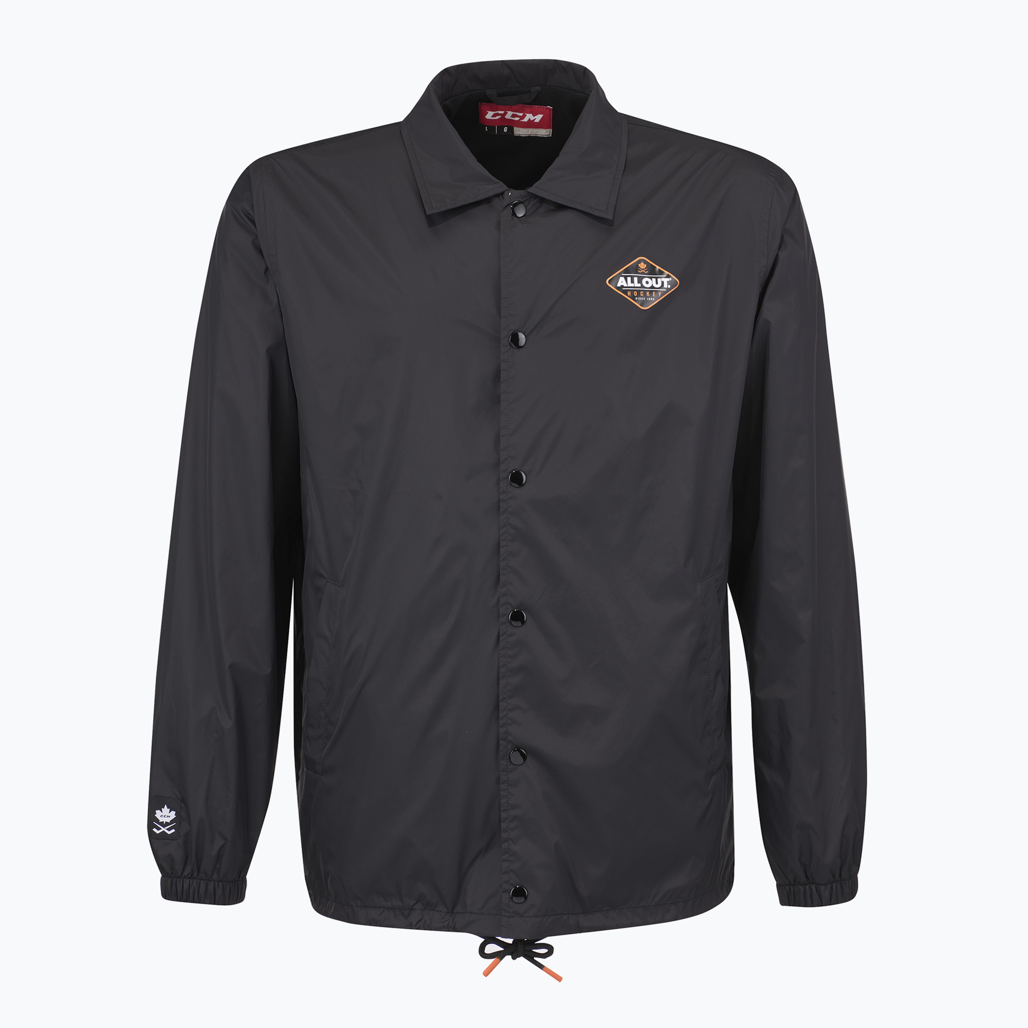 Men's CCM All Outside Coach SR jacket black