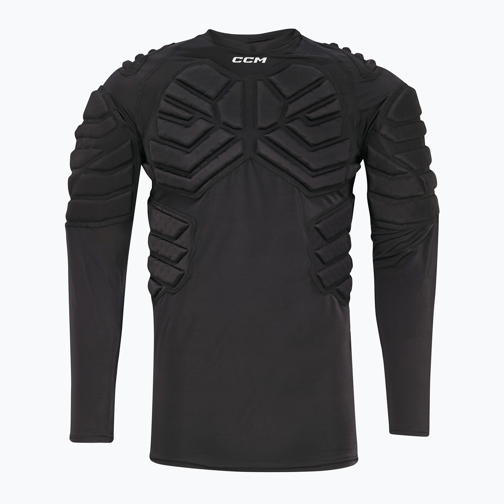 CCM Ribano SR hockey a maniche lunghe da uomo con protezioni nero
