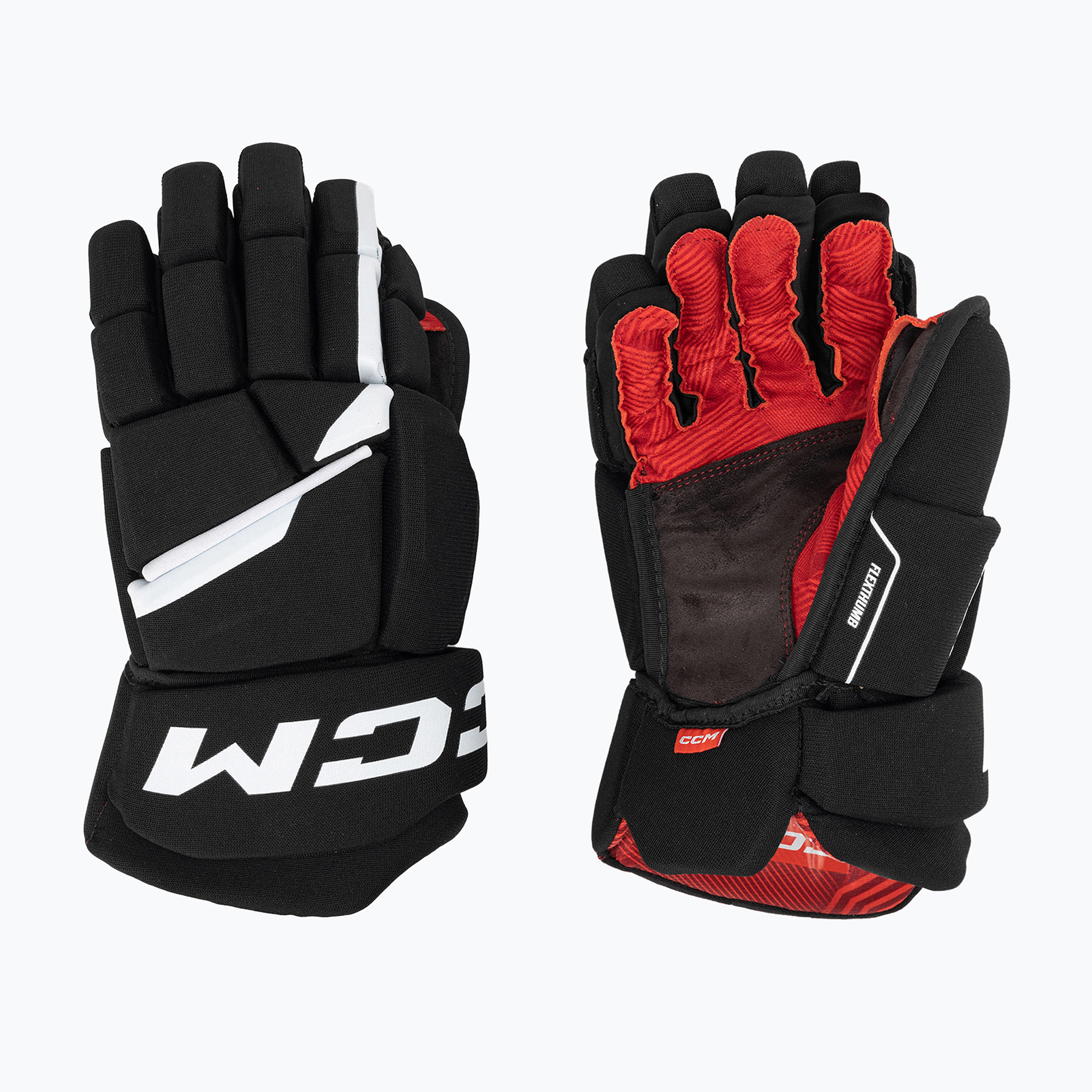 CCM Next SR hockey gloves black/white (13")