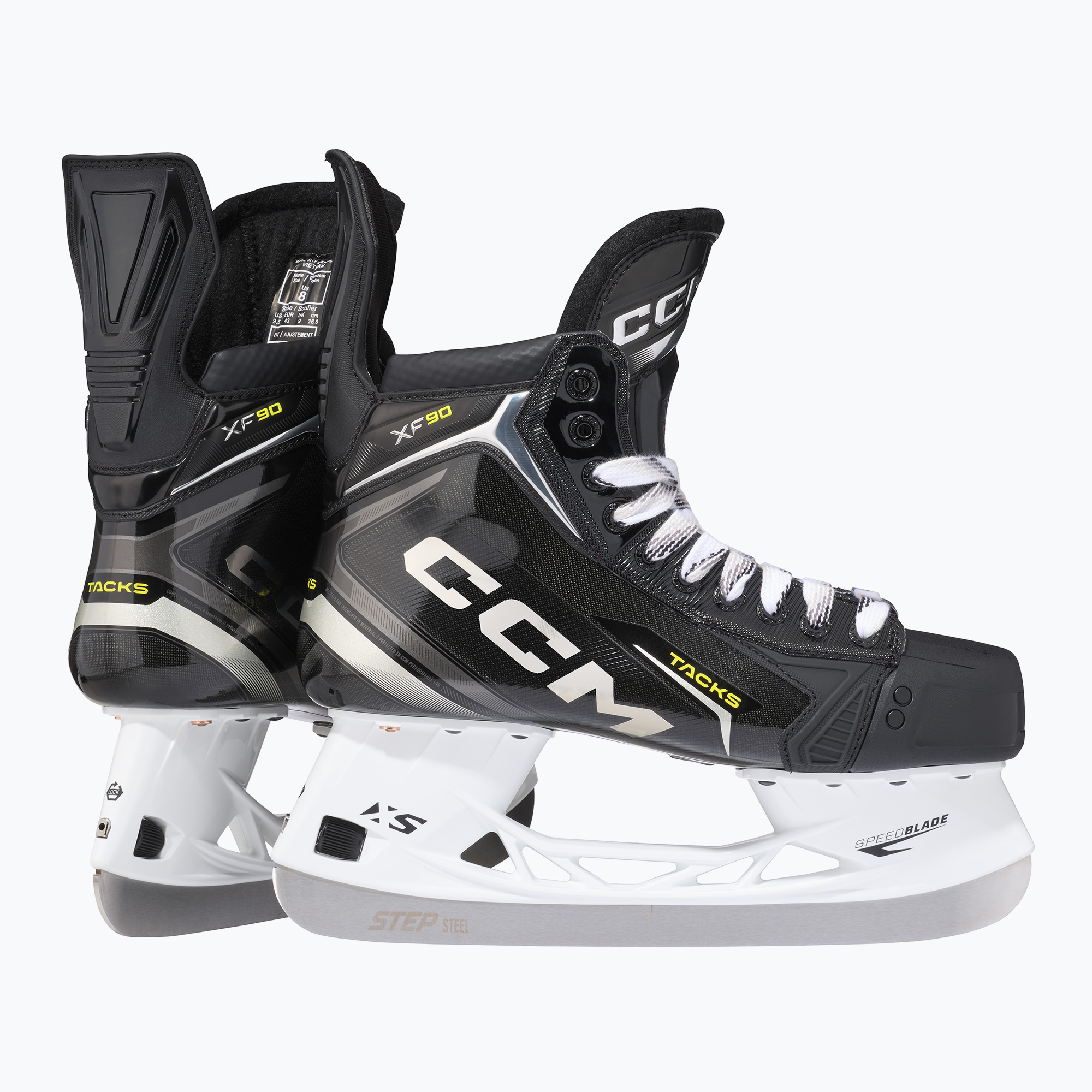 Мъжки кънки за хокей CCM Tacks XF90 SR Wide black