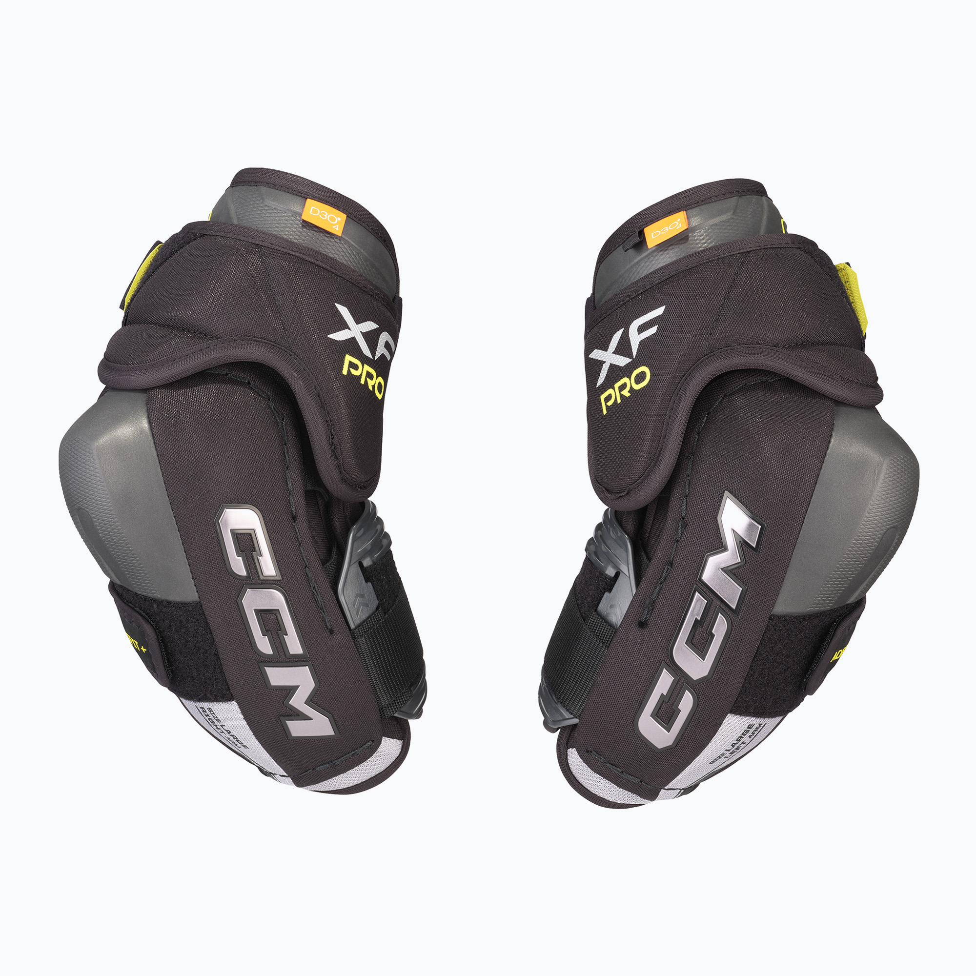Gomitiere da hockey CCM Tacks XF Pro SR nero (L) (Tacks XF Pro SR EPXFPRO-SR)