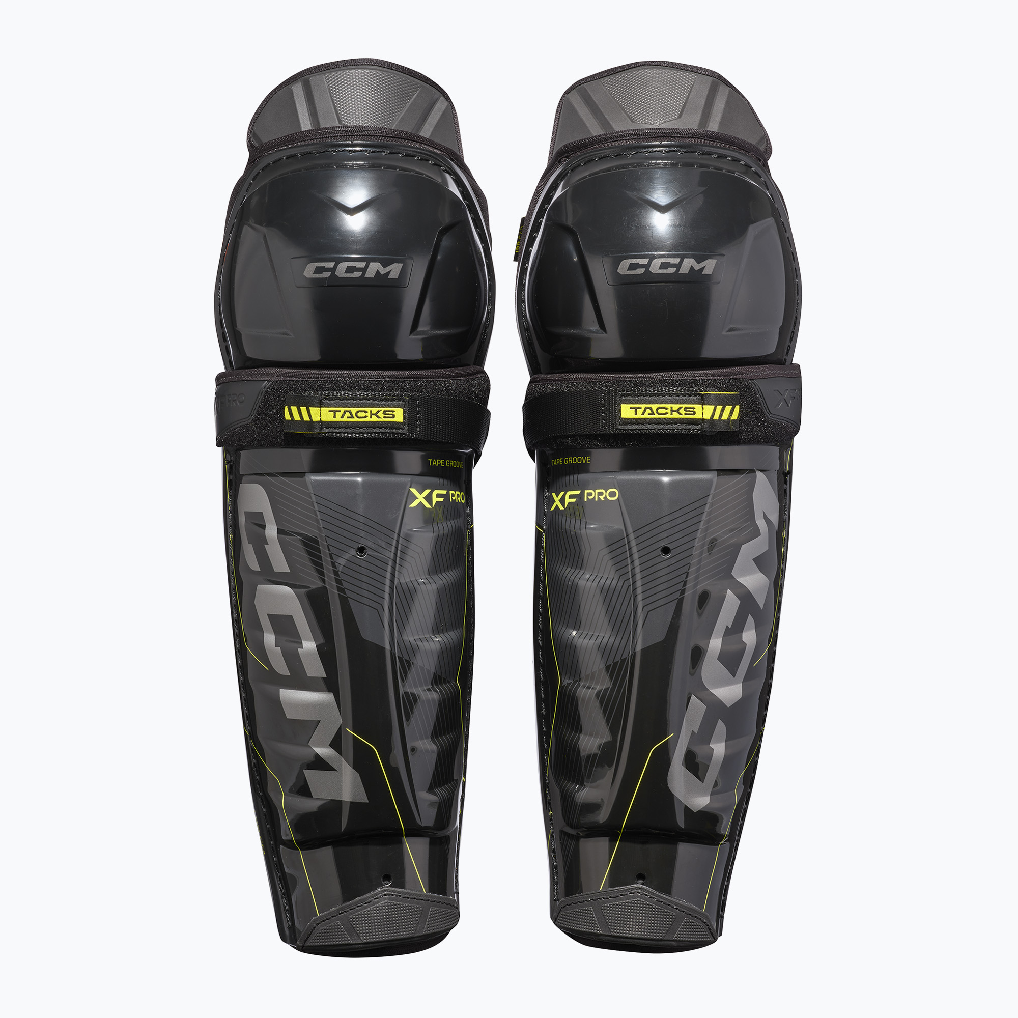 CCM Tacks XF Pro JR детски предпазители за хокей на лед черни