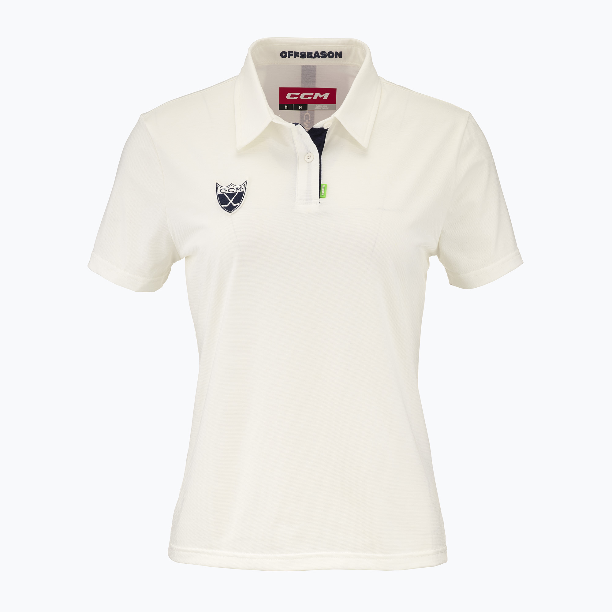 Women's polo shirt CCM Golf Polo white (M)