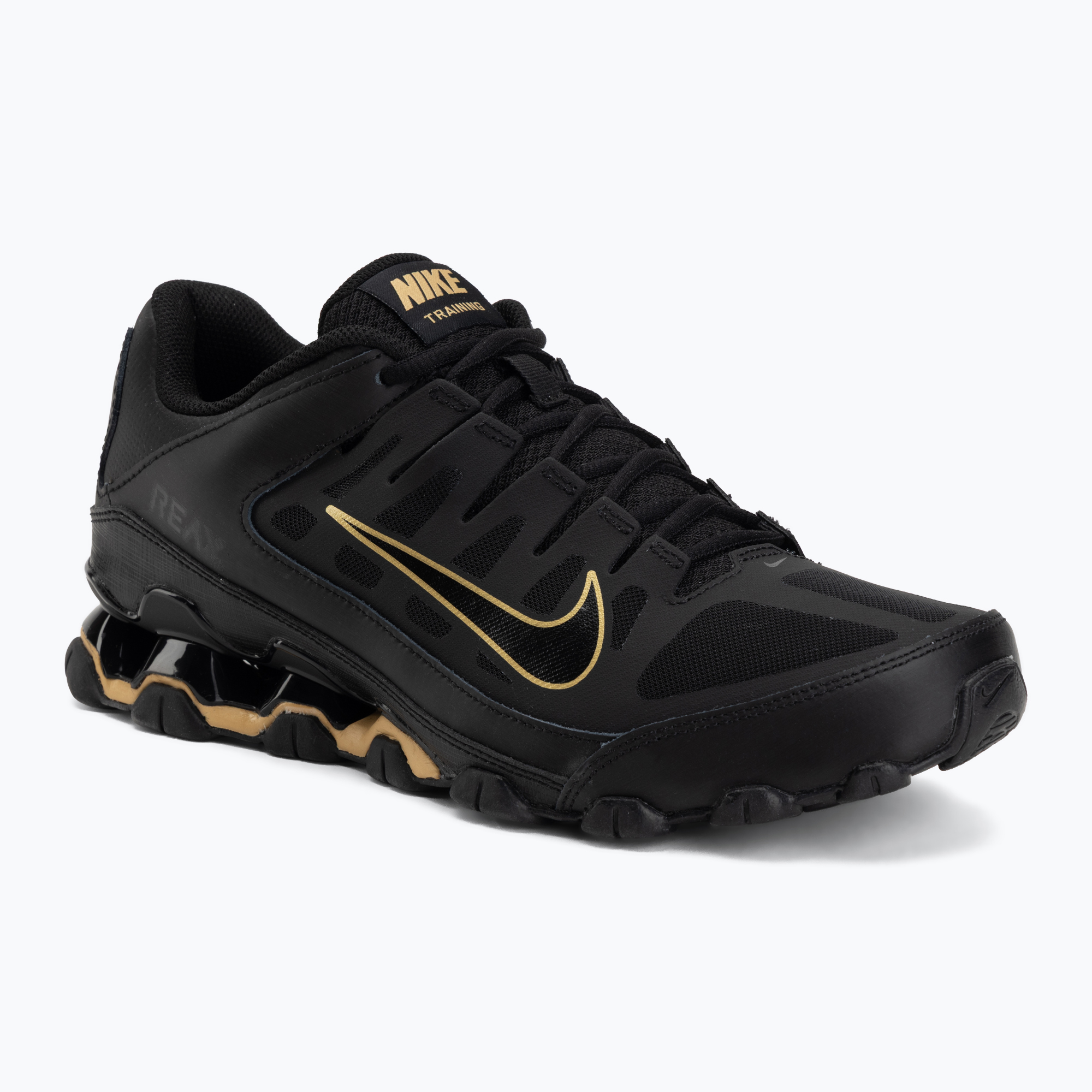 Încălțăminte de antrenament pentru bărbați Nike Reax 8 TR Mesh black/black/metallic gold