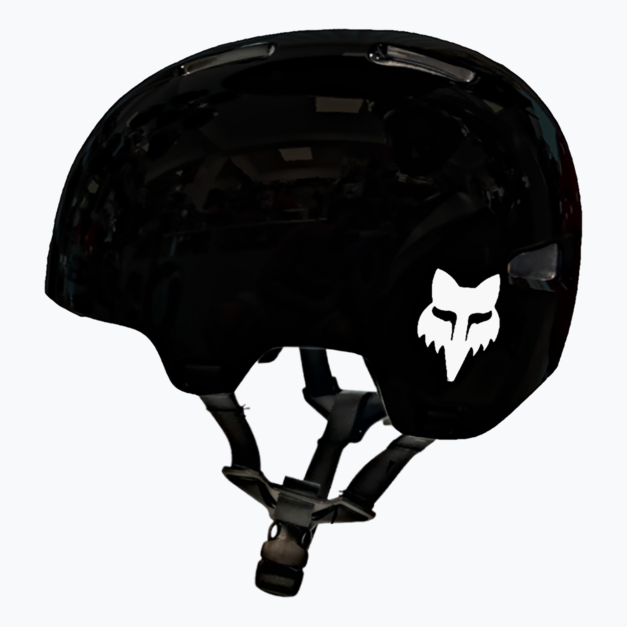 Fox Racing Flight Solid Jr велосипедна каска черна