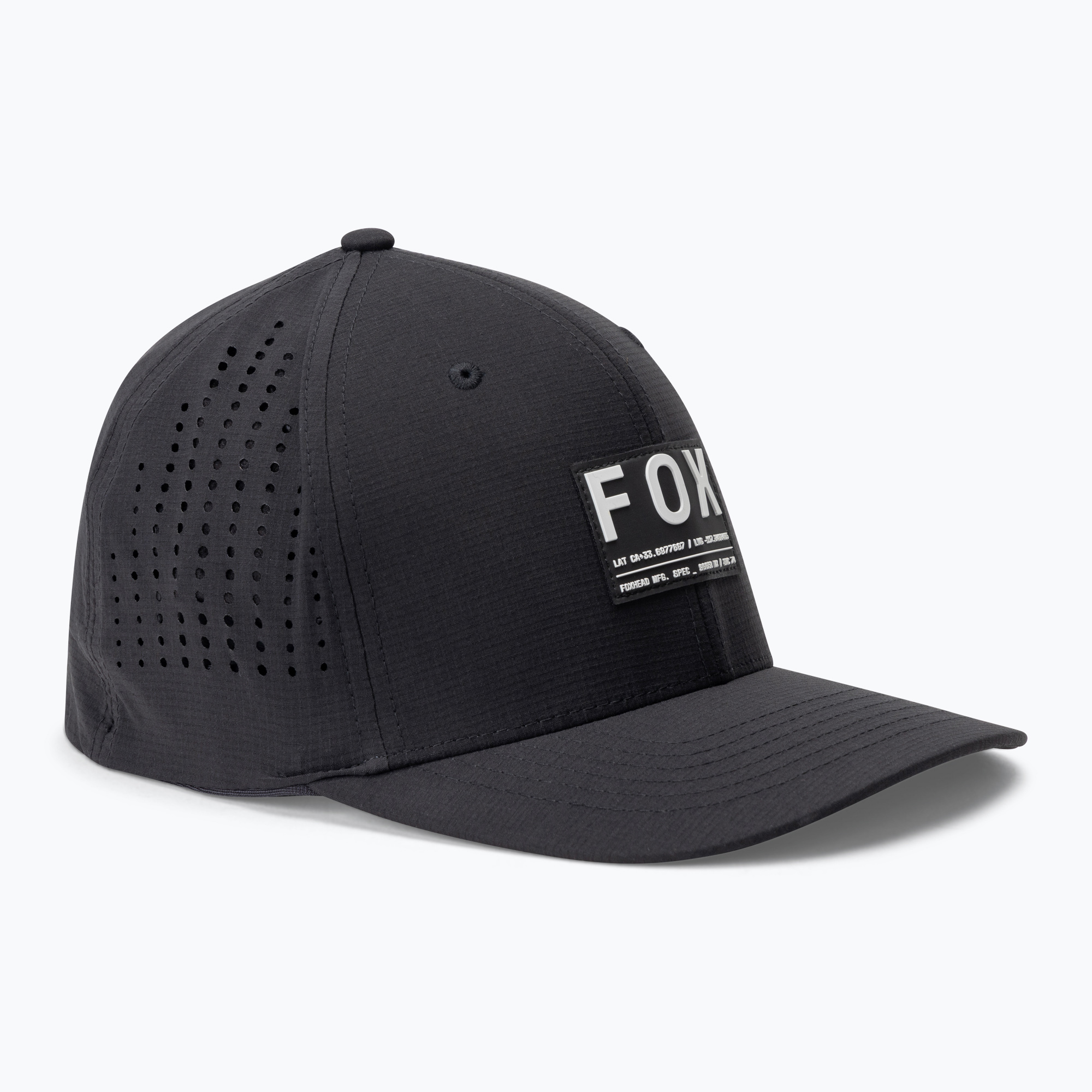 Мъжки Fox Racing Non Stop Tech Flexfit бейзболна шапка черна