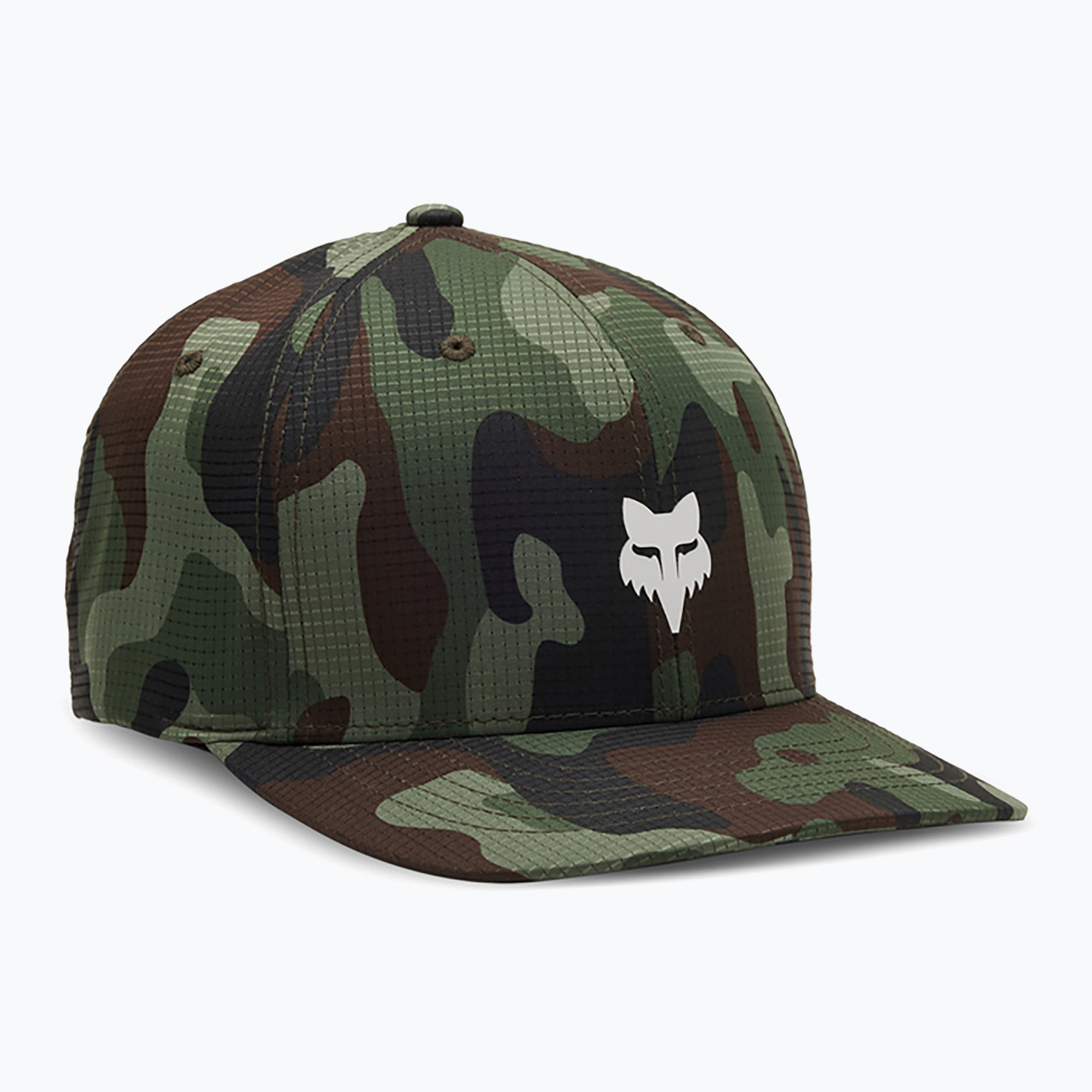 Pánska kšiltovka Fox Racing Fox Head Camo Tech Flexfit green camo (Fox Head Camo Tech Flexfit 31623_031)