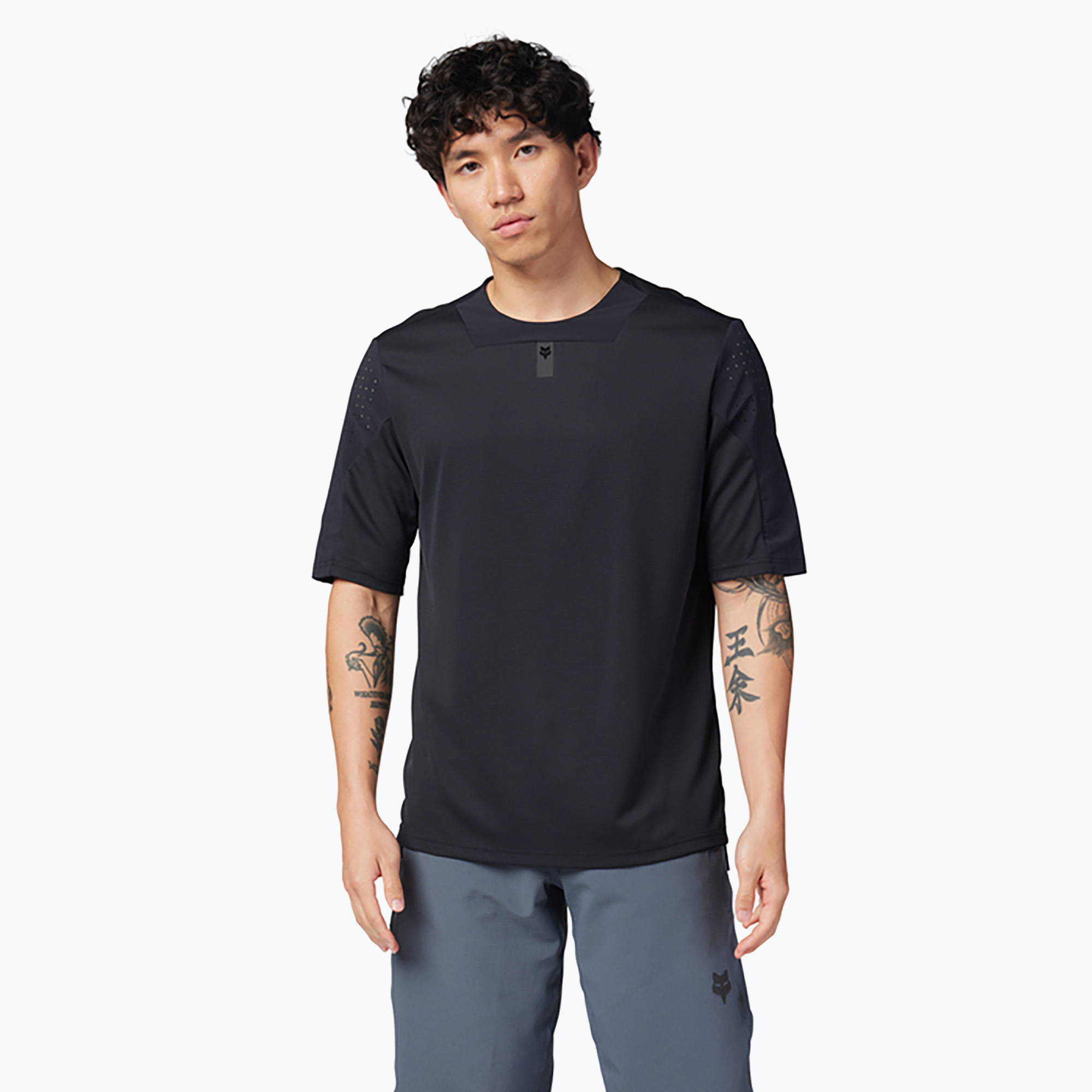 Мъжка колоездачна тениска Fox Racing Defend black