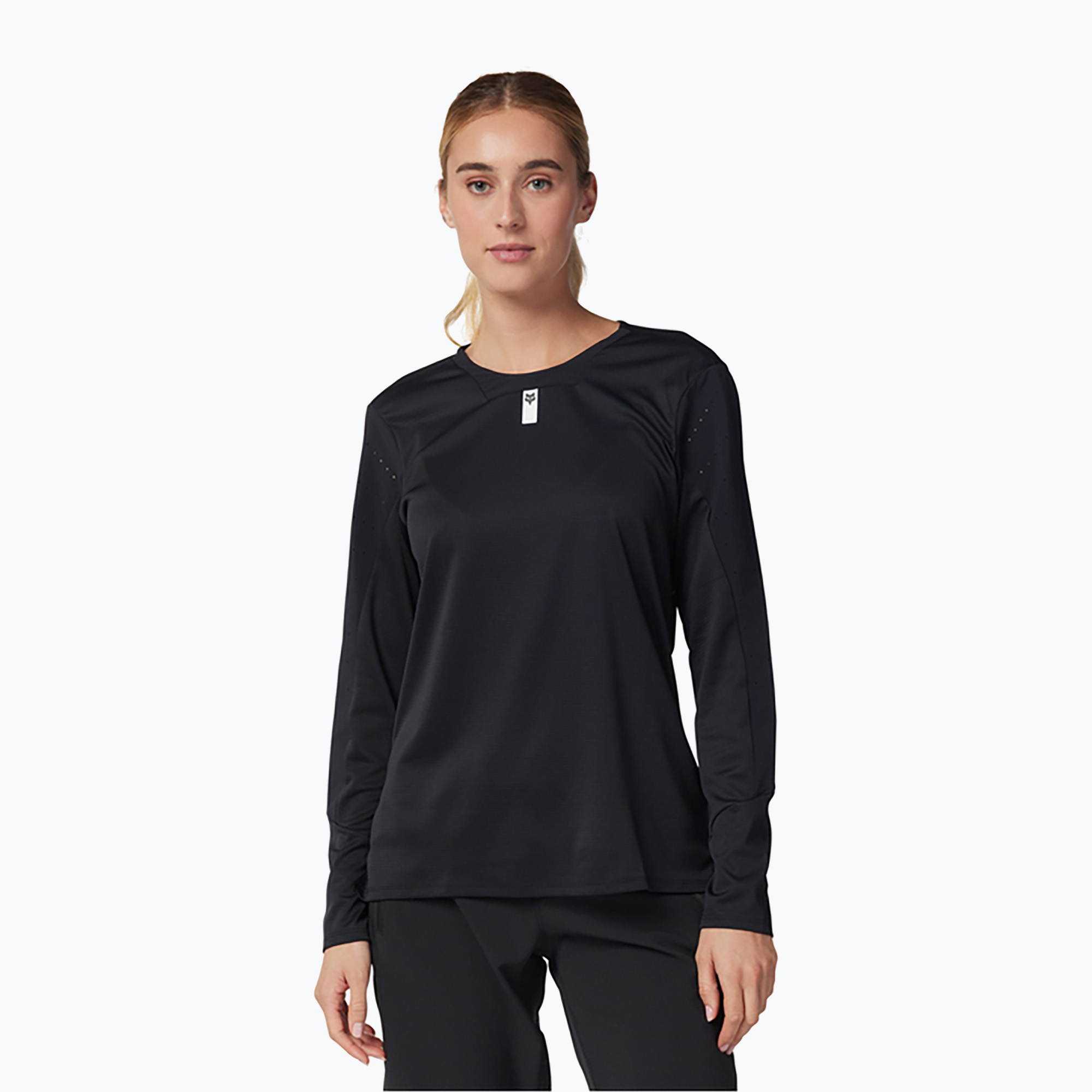 Longsleeve de ciclism pentru femei Fox Racing Defend LS black