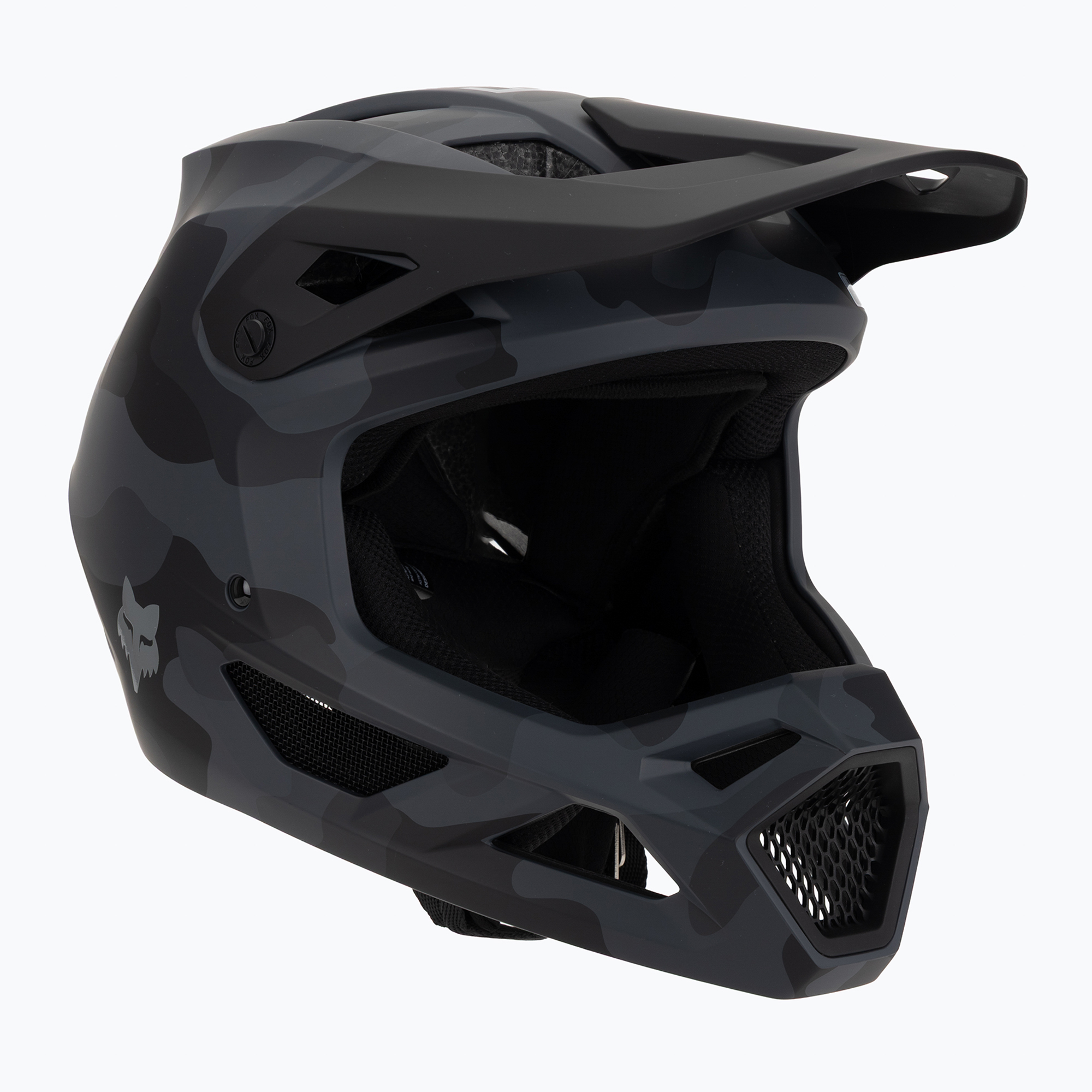Fox Racing Rampage Camo черна камуфлажна велосипедна каска