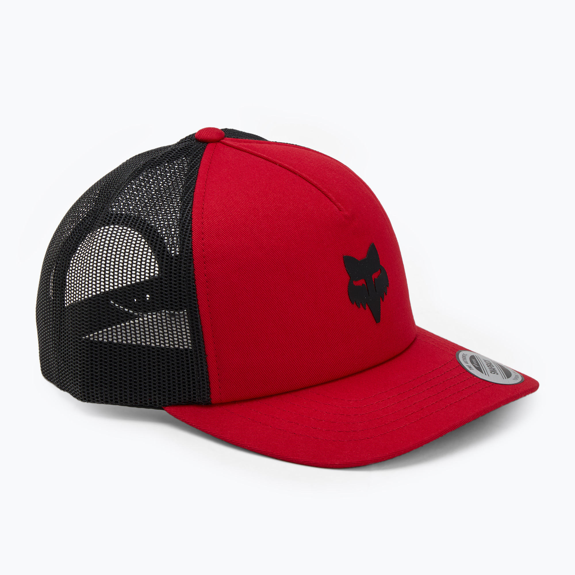 Fox Racing Fox Head Trucker пламък червена бейзболна шапка