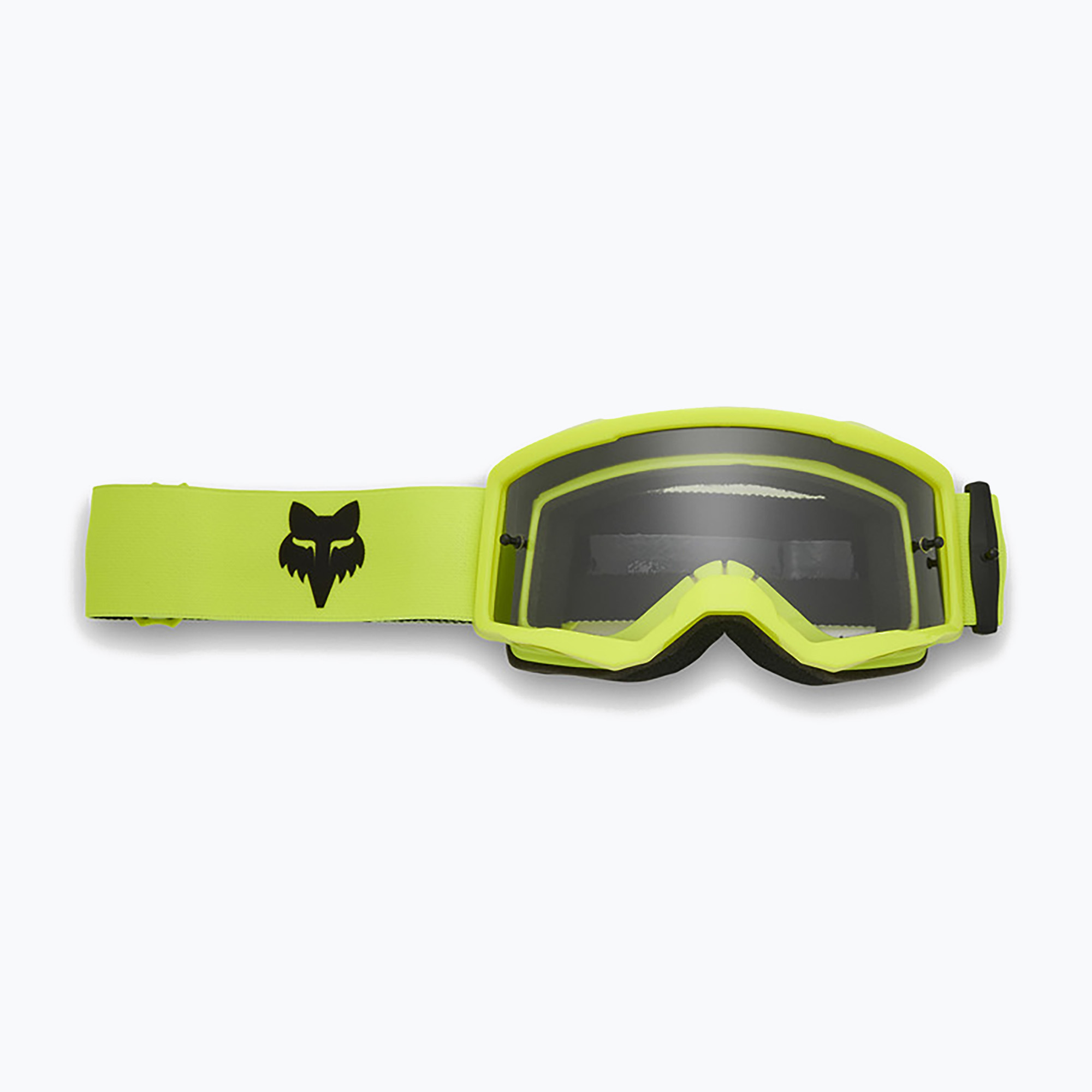 Детски предпазни очила за колоездене Fox Racing Main Core Jr fluorescent yellow/clear