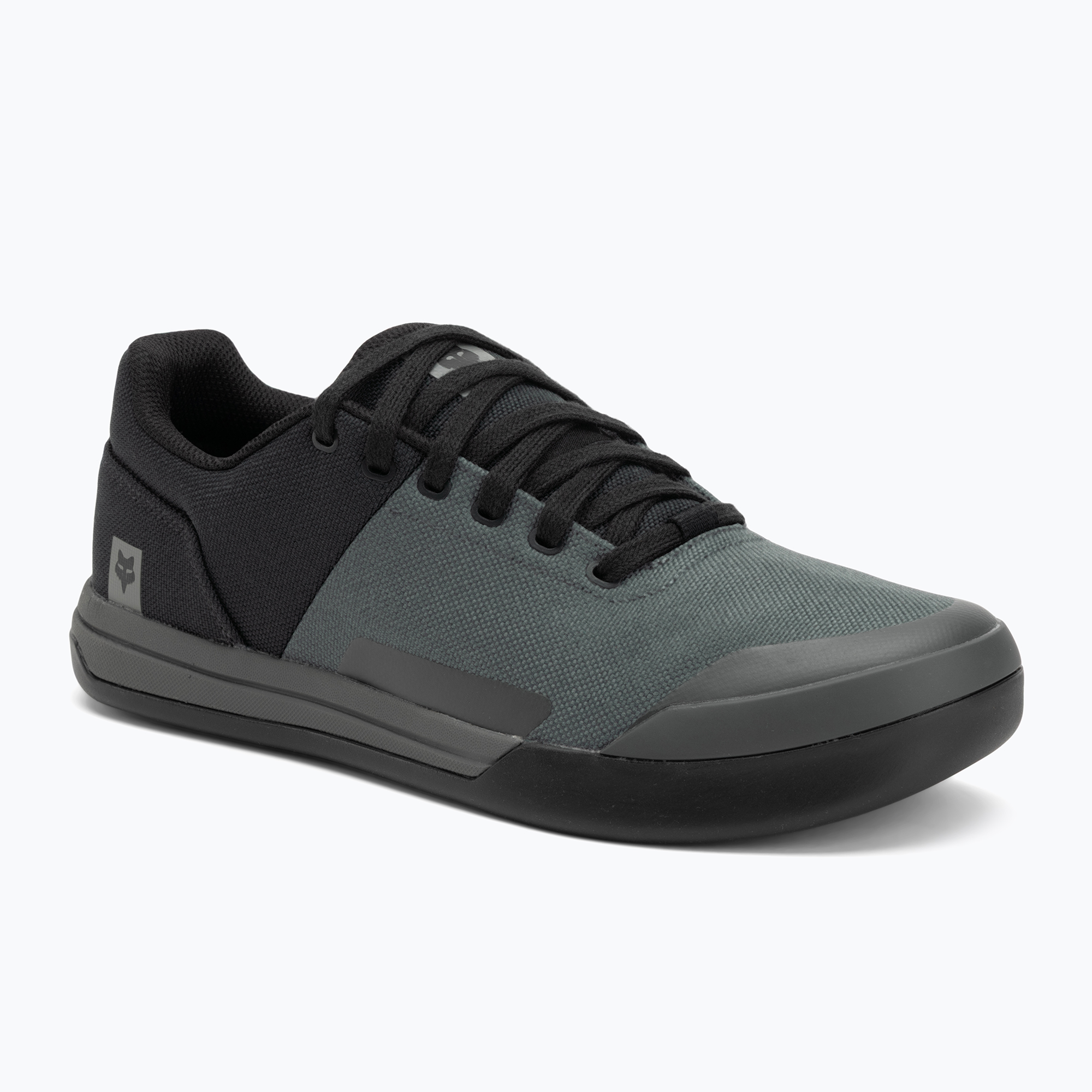 Men's platform cycling shoes Fox Racing Union Canvas dark shadow grey