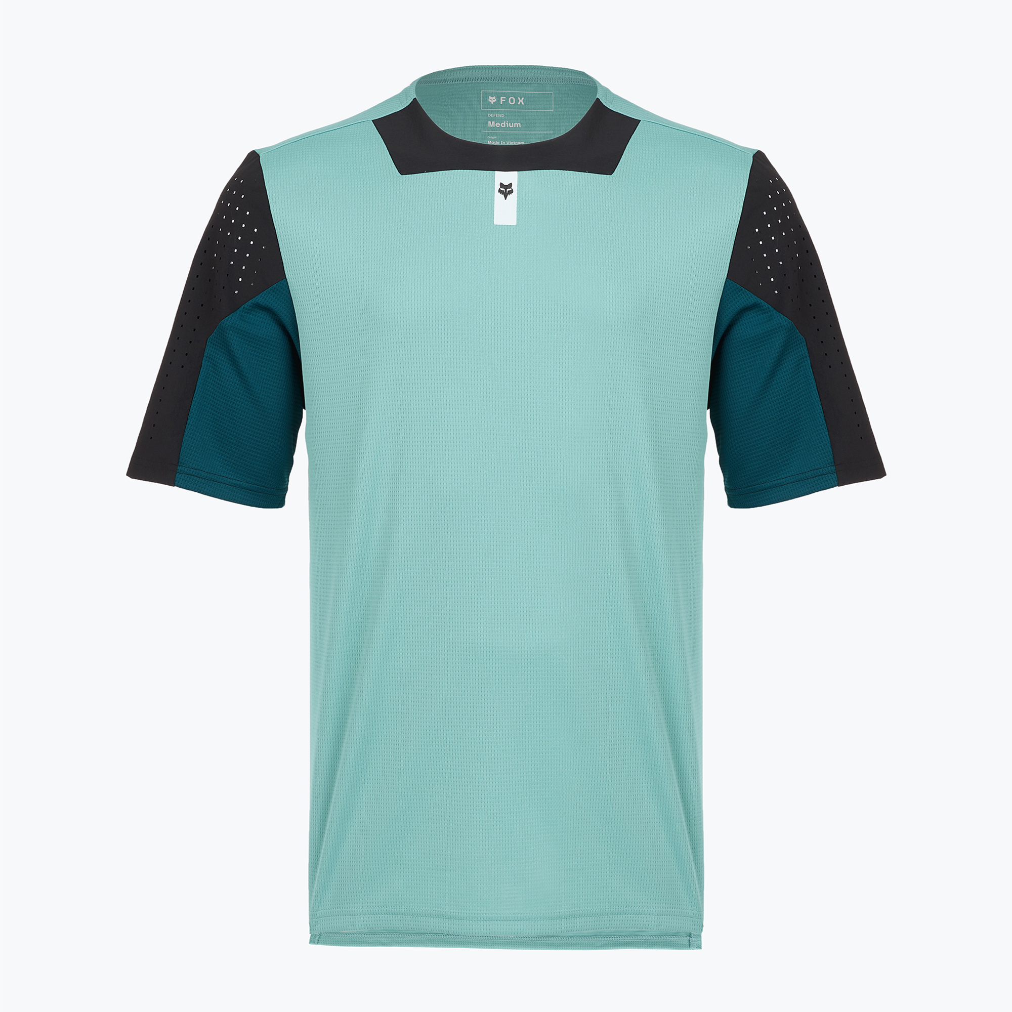 Fox Racing Defend винтидж изпиране синьо мъжко колоездачно трико