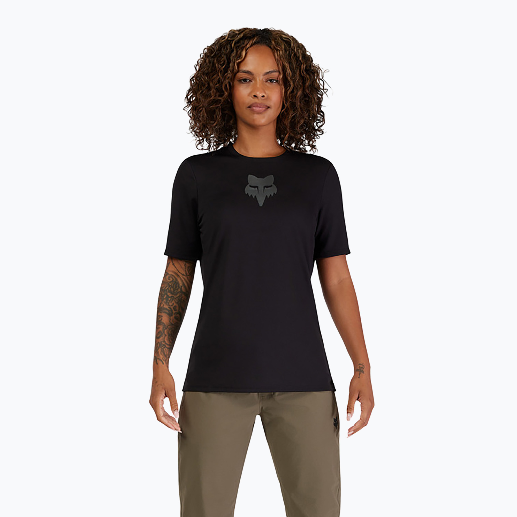 Дамско колоездачно трико Fox Racing Ranger Fox Head W черно