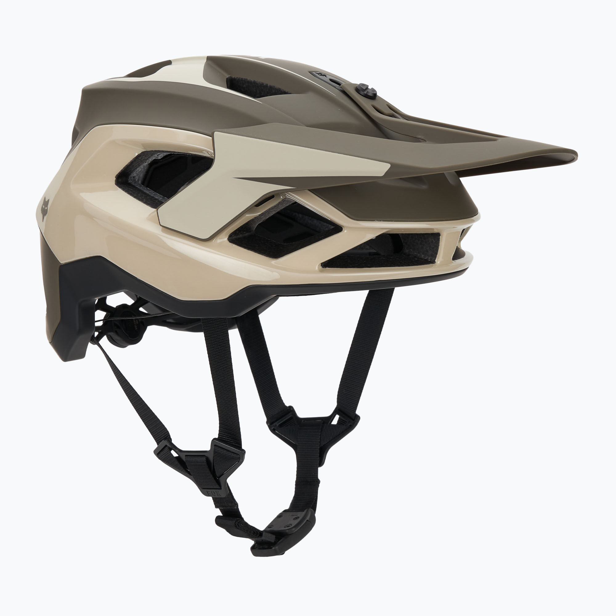 Casco da bici Fox Racing Speedframe Pro Defy crema