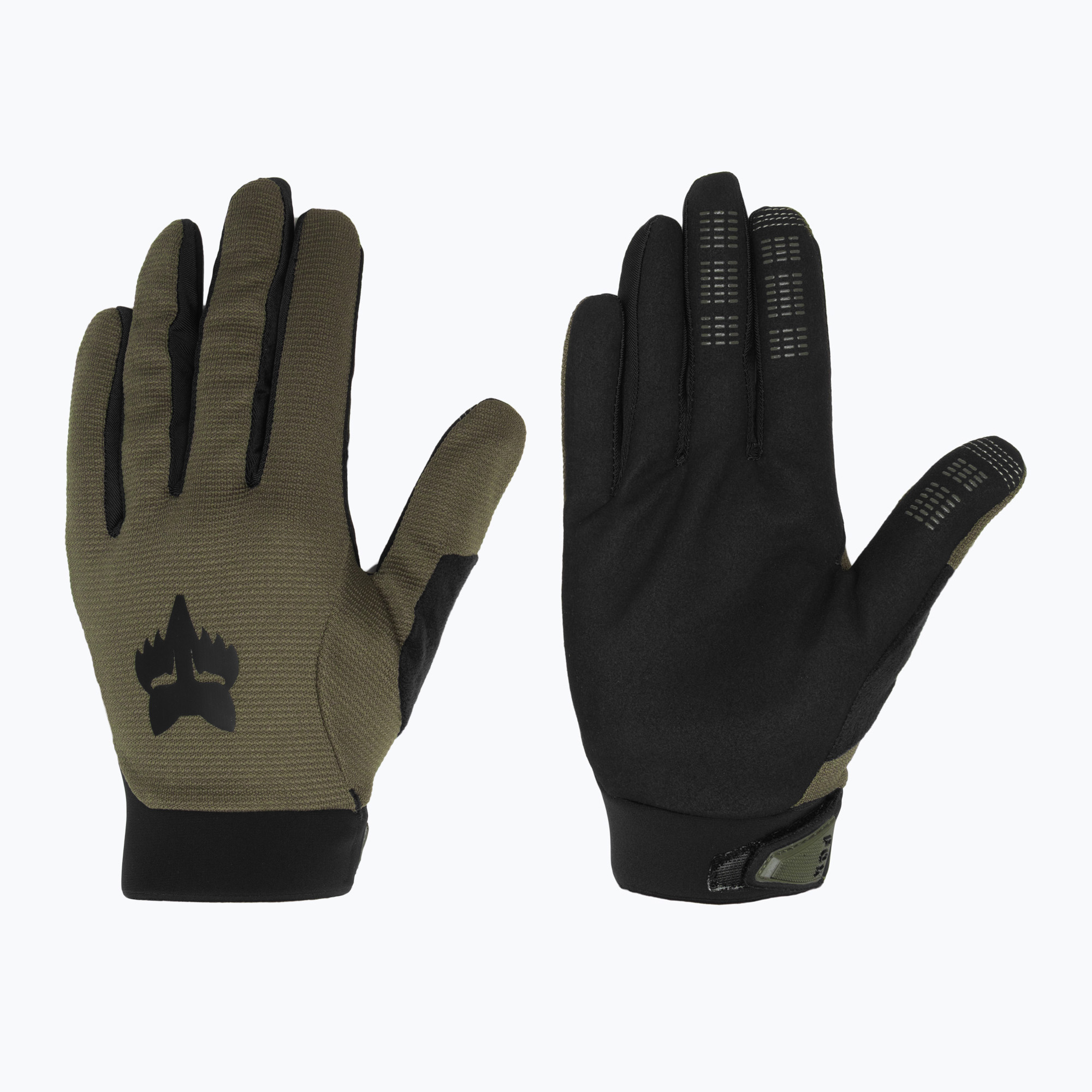 Мъжки ръкавици за колоездене Fox Racing Ranger military
