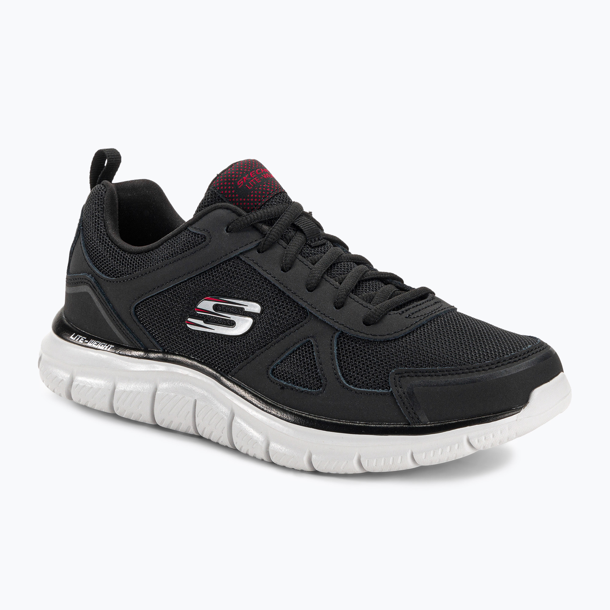 Buty męskie SKECHERS Track Scrolic black/red 