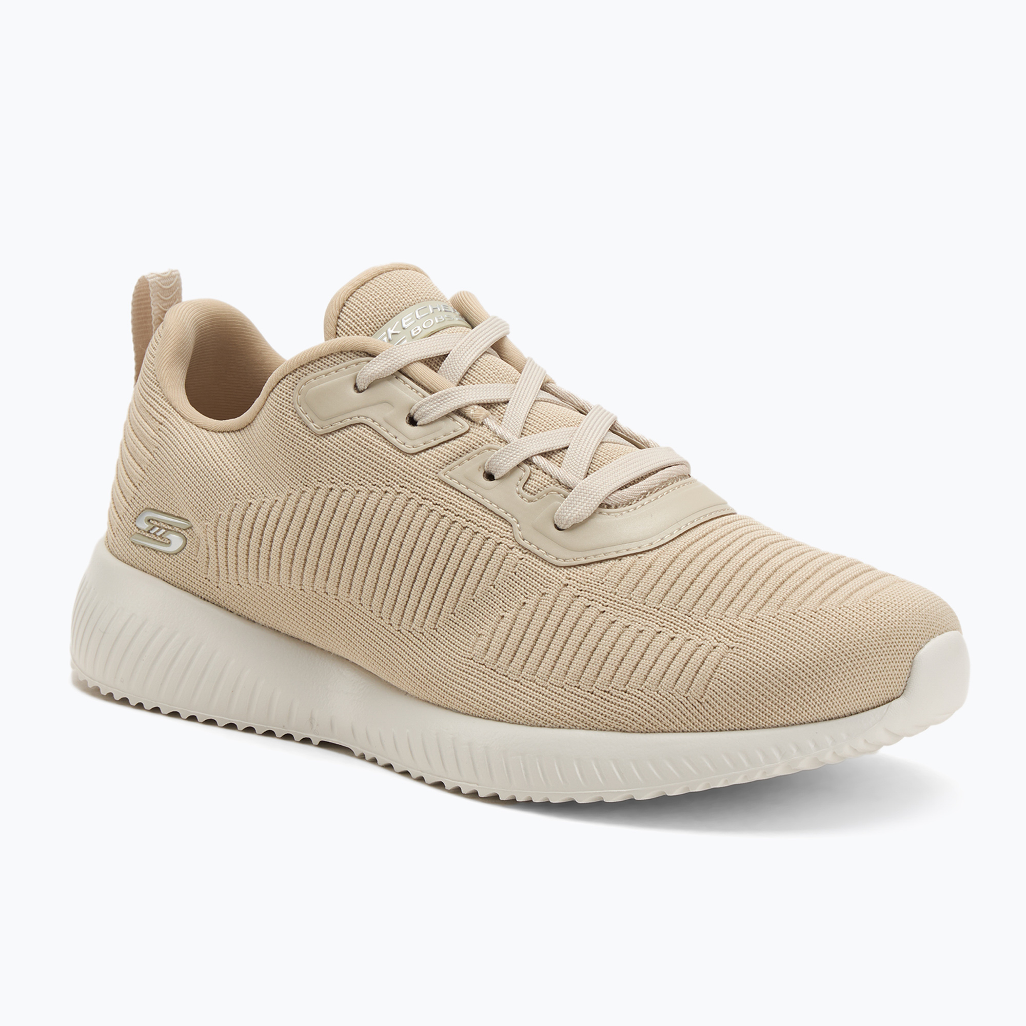 Buty damskie SKECHERS Bobs Sport Squad Tough Talk beige 