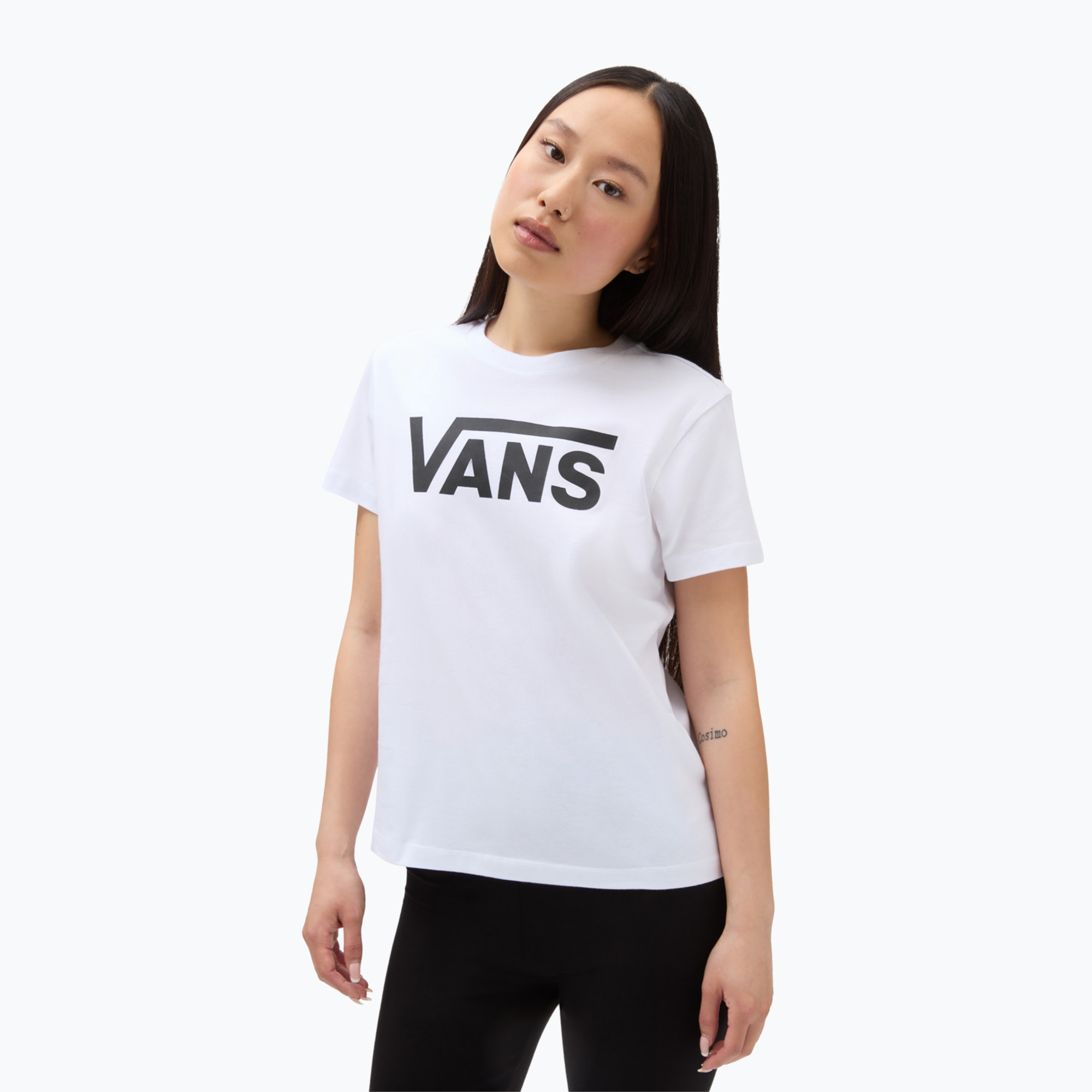 Dámske tričko Vans Wm Flying V Crew Tee white (Flying V Crew VN0A3UP4WHT1)