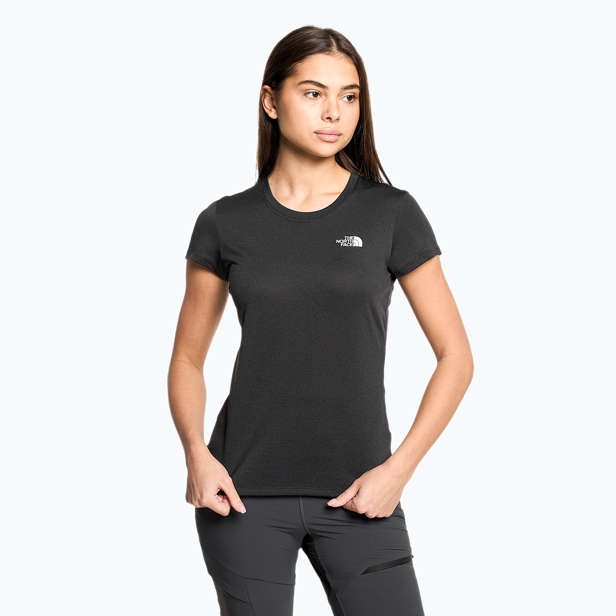 Women's trekking shirt The North Face Reaxion Amp Crew black NF00CE0TKS71