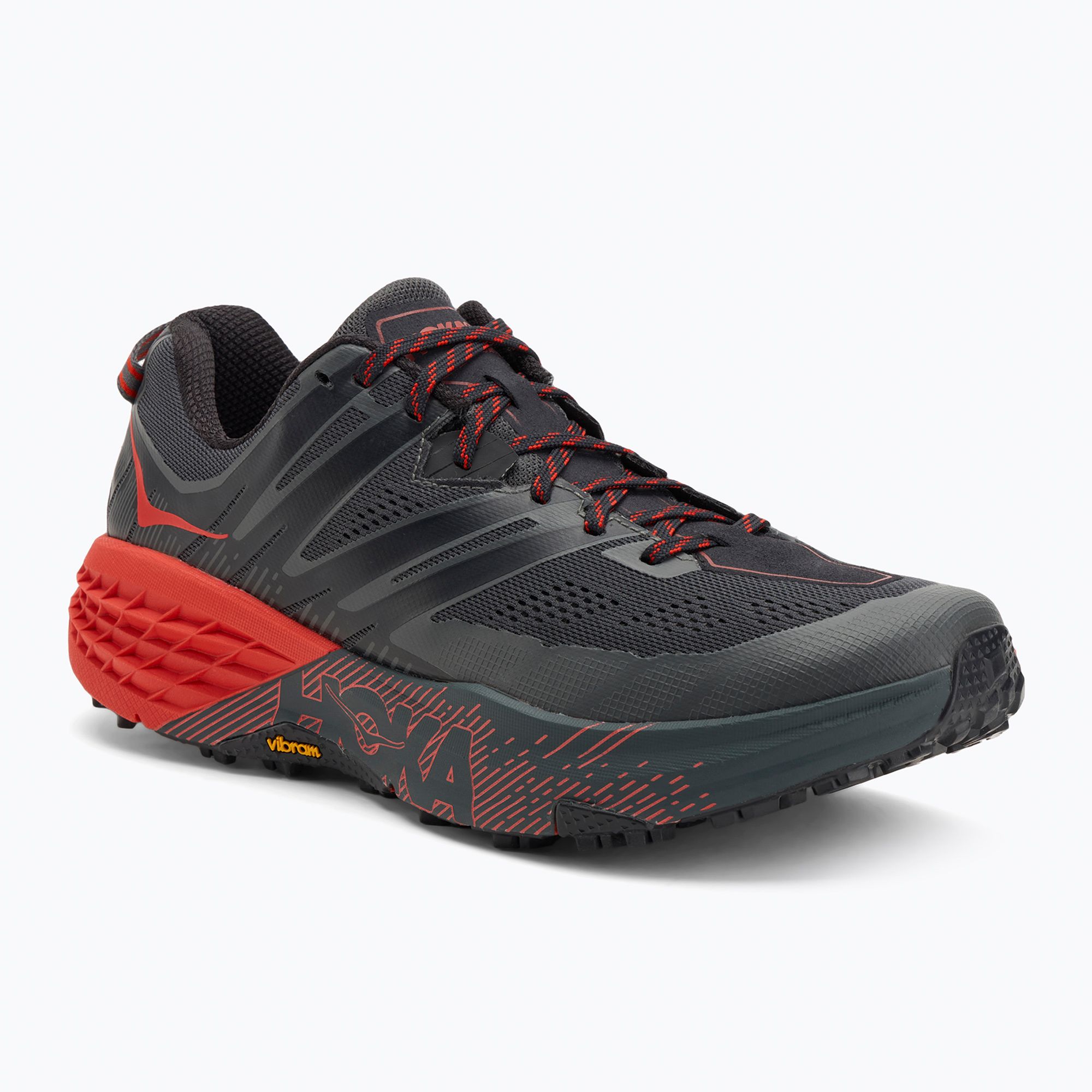 Buty do biegania HOKA Speedgoat 3 dark shadow/poppy red 