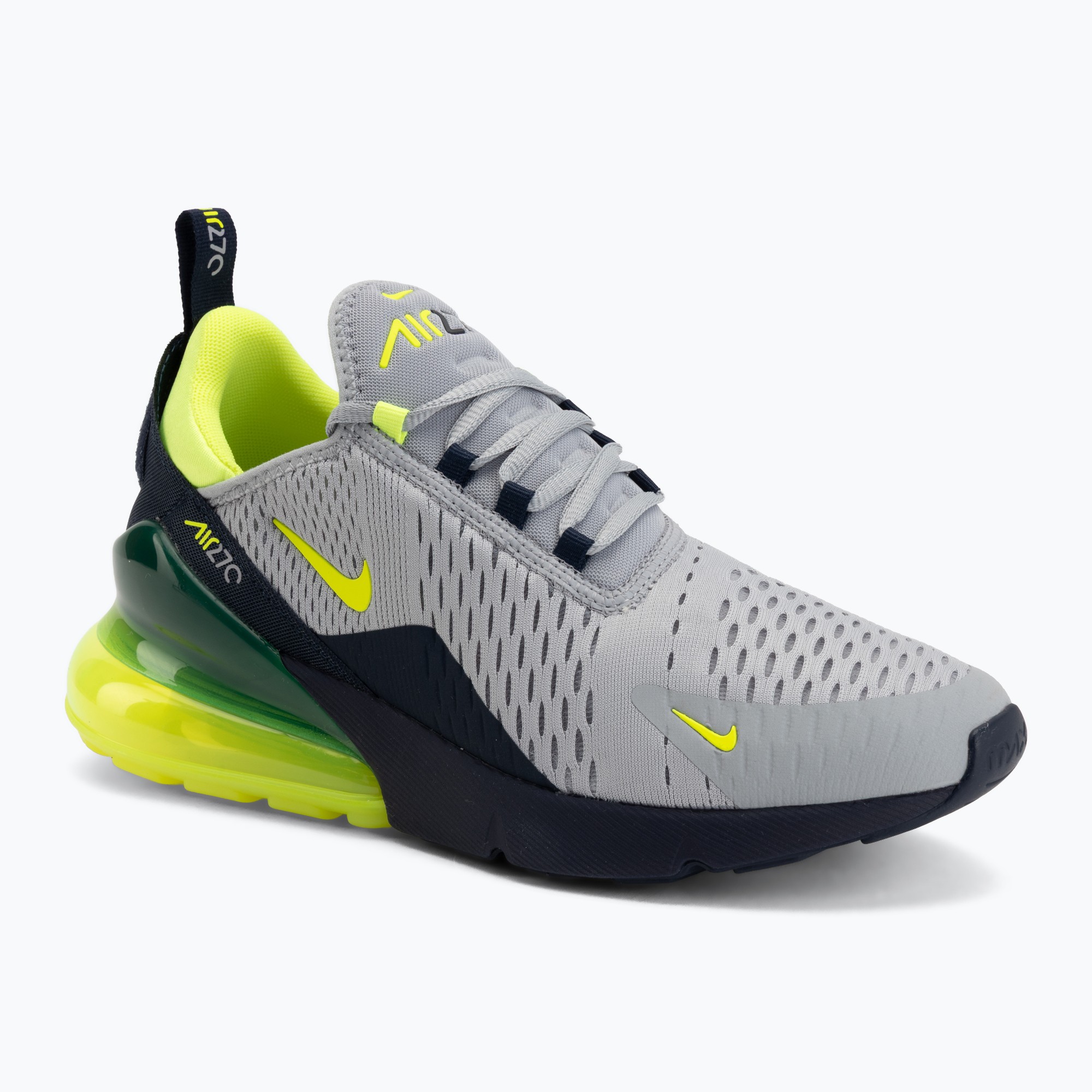 Buty męskie Nike Air Max 270 wolf grey/obsidian/volt | WYSYŁKA W 24H | 30 DNI NA ZWROT