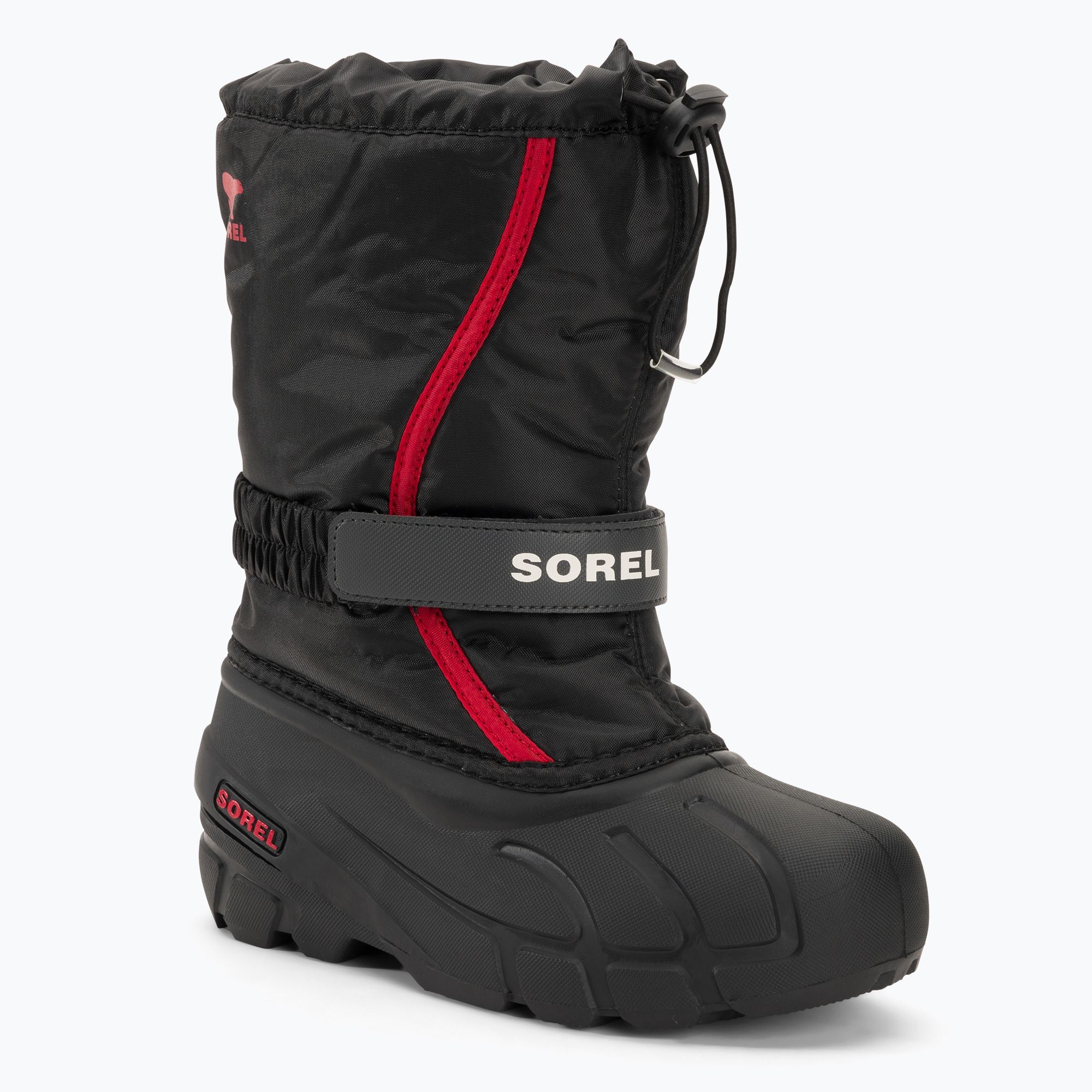 Śniegowce juniorskie Sorel Flurry Dtv black/bright red 