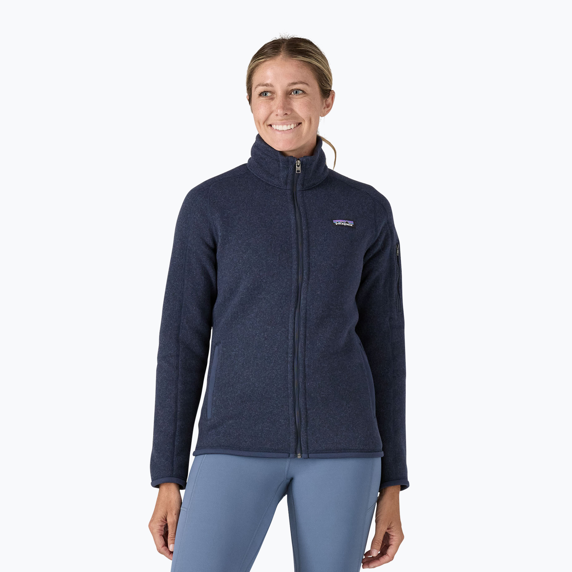 Bluza trekkingowa damska Patagonia Better Sweater Fleece new navy 