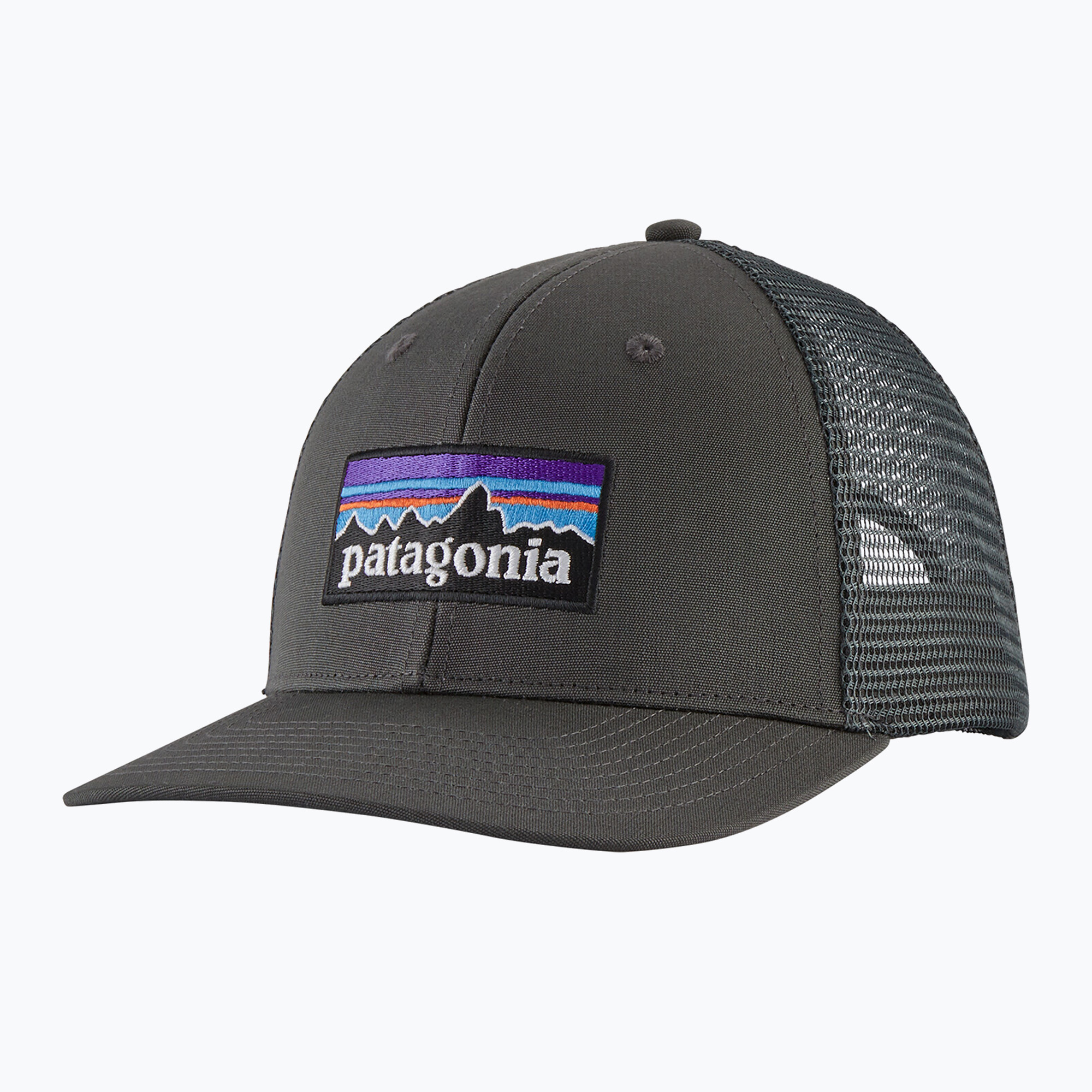Czapka z daszkiem Patagonia P-6 Logo Trucker forge grey 