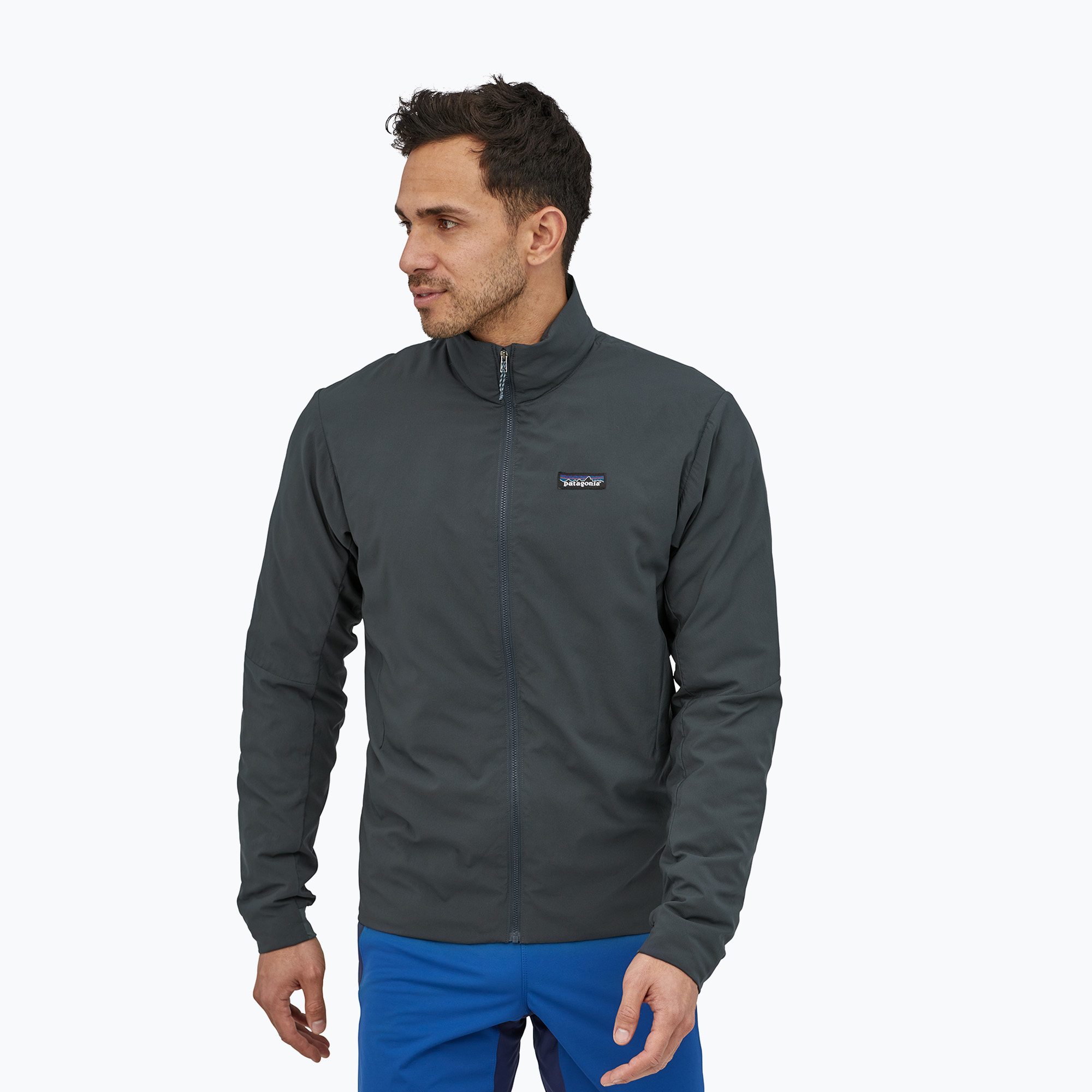 Kurtka hybrydowa męska Patagonia Thermal Airshed smolder blue 
