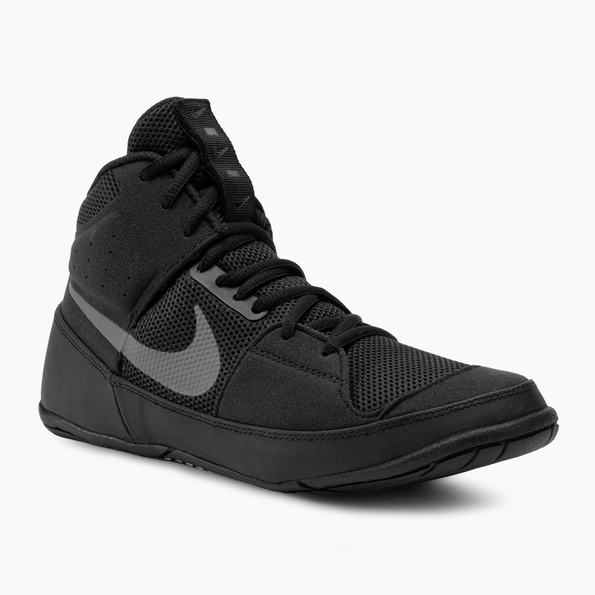 Buty zapaśnicze Nike Fury black/metallic silver 