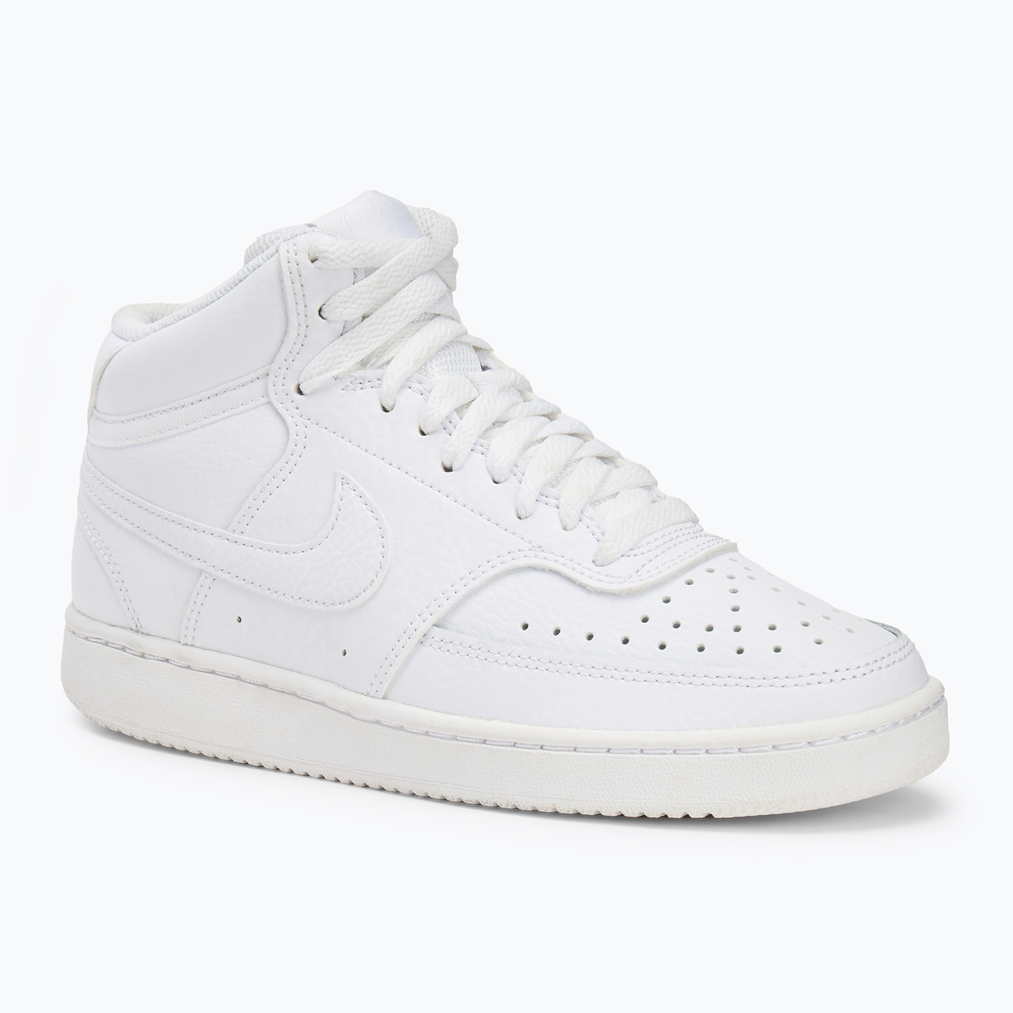 Dámska obuv Nike Court Vision Mid white/white/white (Court Vision Mid CD5436-100)