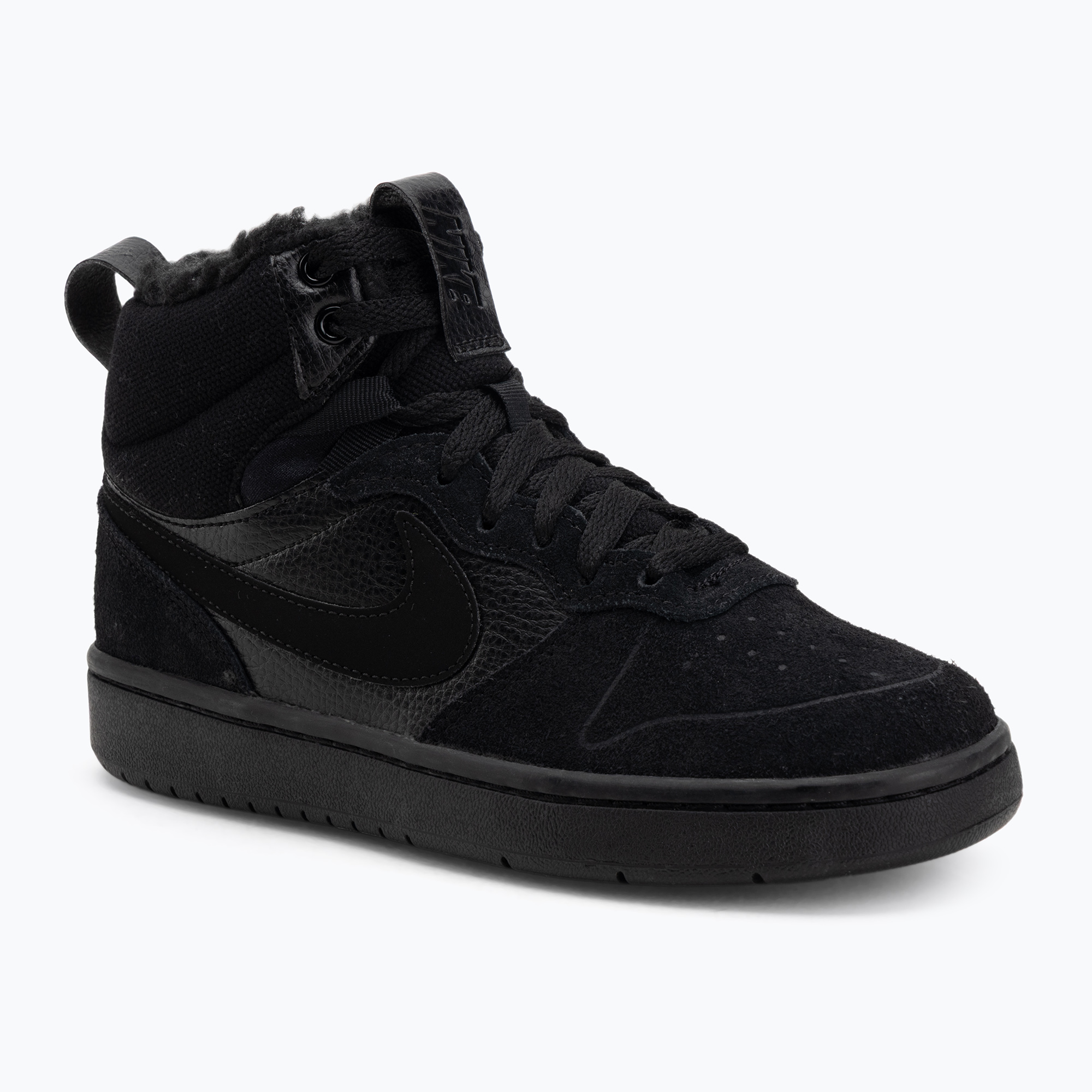 Buty Nike Court Borough Mid 2 black/black/black 