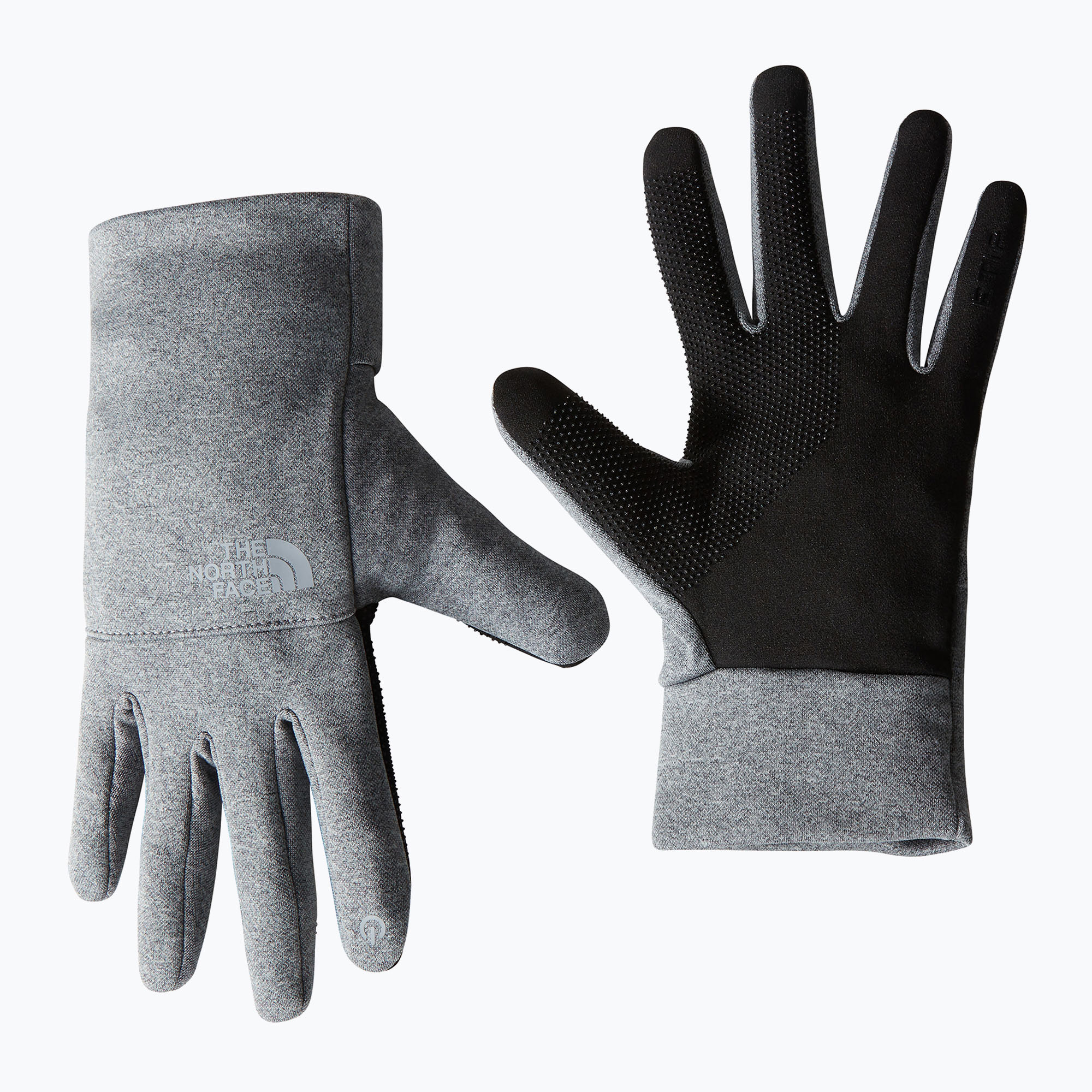 Rękawiczki trekkingowe męskie The North Face Etip Recycled medium grey heather 